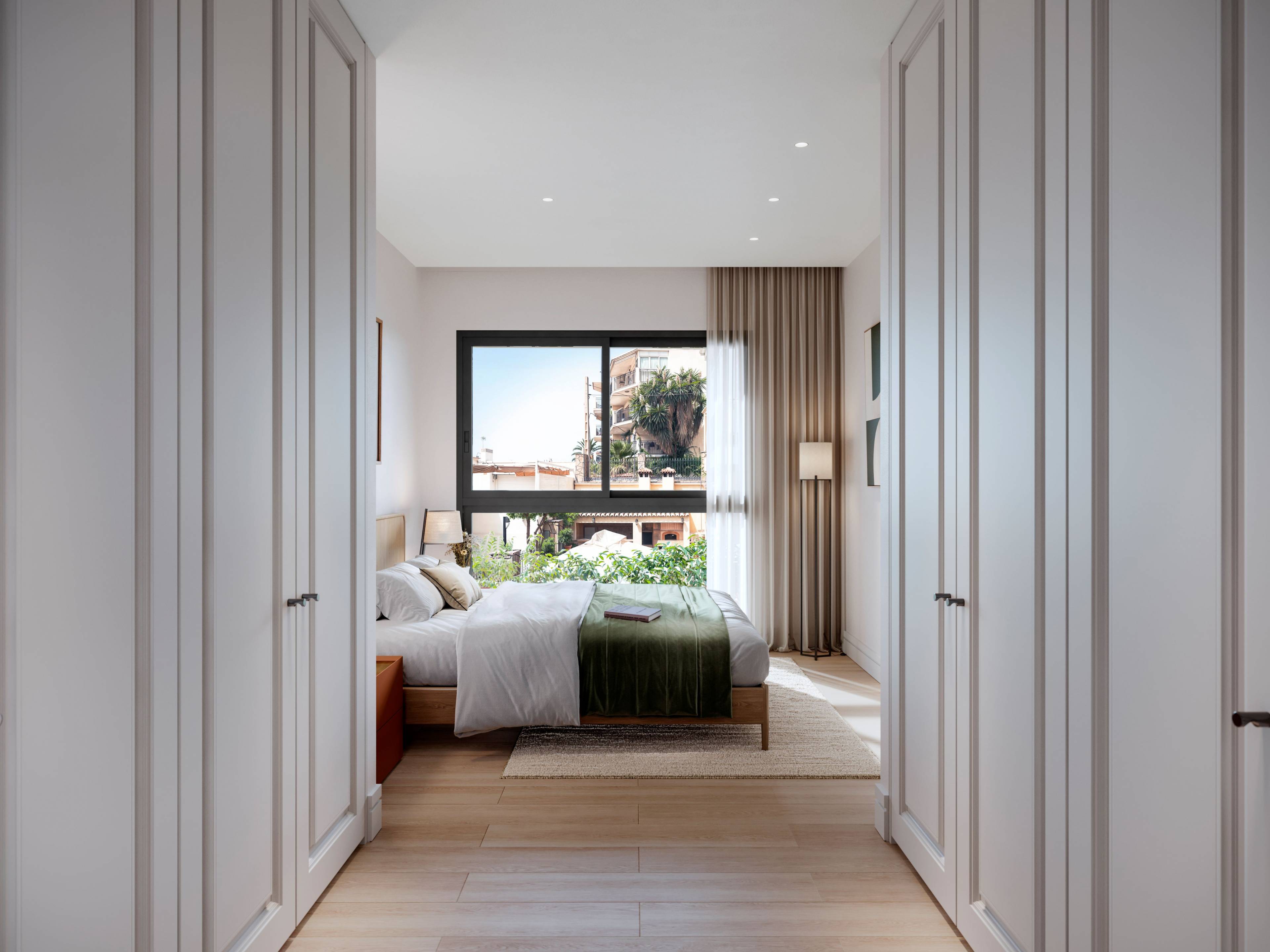 Solarium terrace in new-build penthouse, Malagueta, Málaga