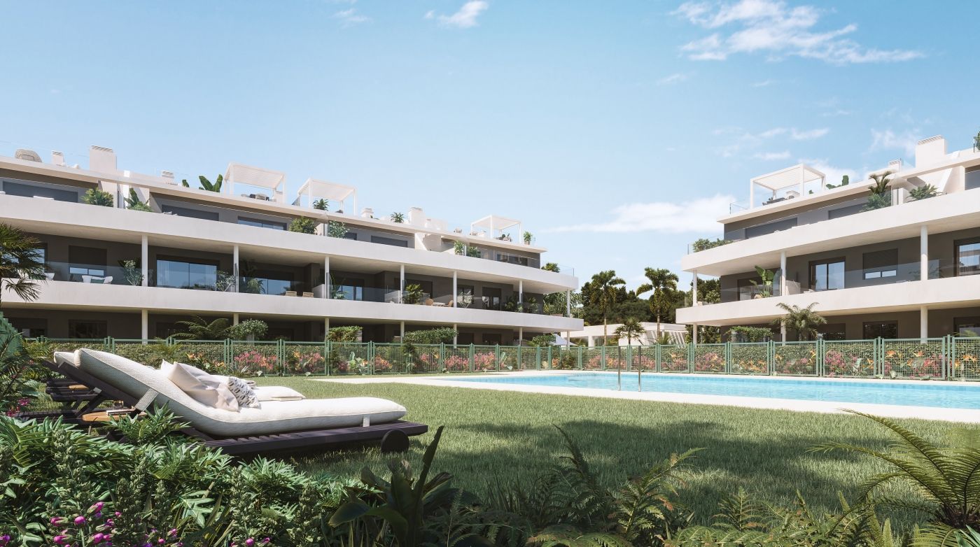 Penthouse for sale in Arroyo Vaquero, Estepona - exterior view of new-build development