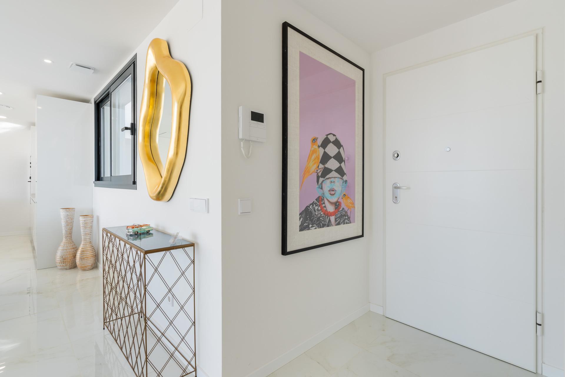 Solarium upper terrace in 3-bedroom penthouse, Arroyo Vaquero, Estepona