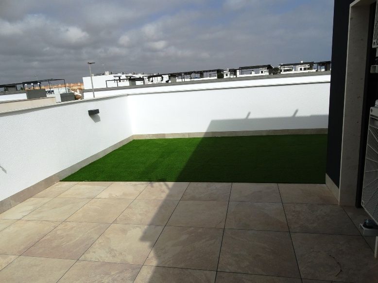 Solarium terrace level in new-build townhouse, Zona Pueblo, Pilar De La Horadada