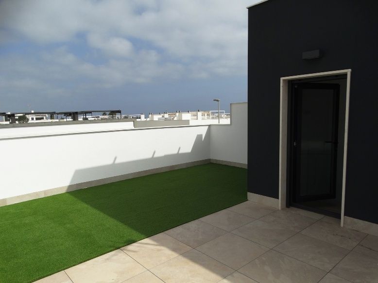 View from solarium of surrounding area, new-build townhouse, Zona Pueblo