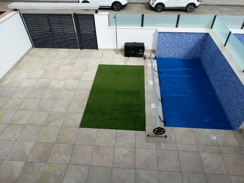 Bathroom with shower in new-build townhouse, Zona Pueblo, Pilar De La Horadada