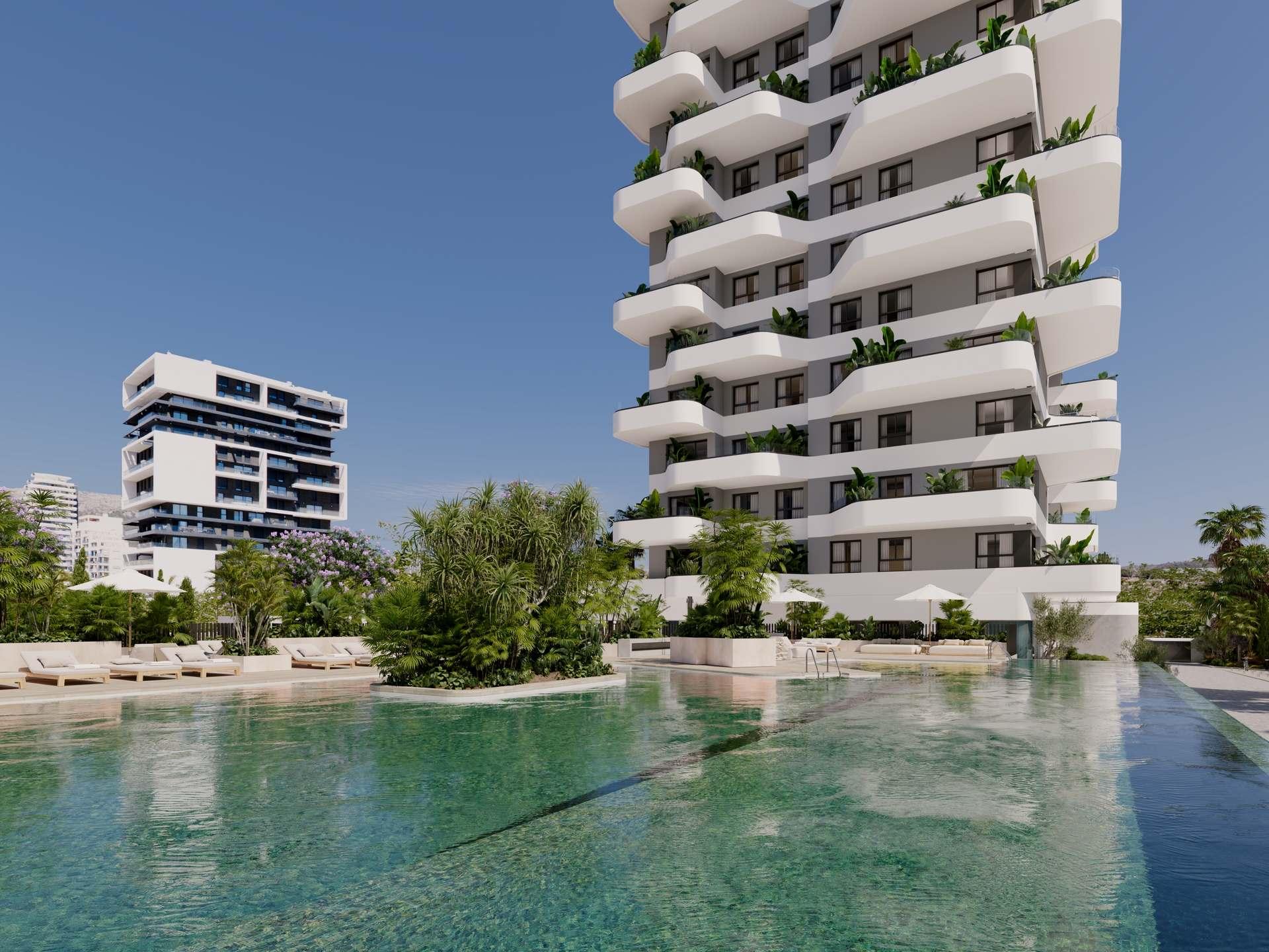 Stairwell of the apartment in Playa arenal-bol, Calpe (view 45)