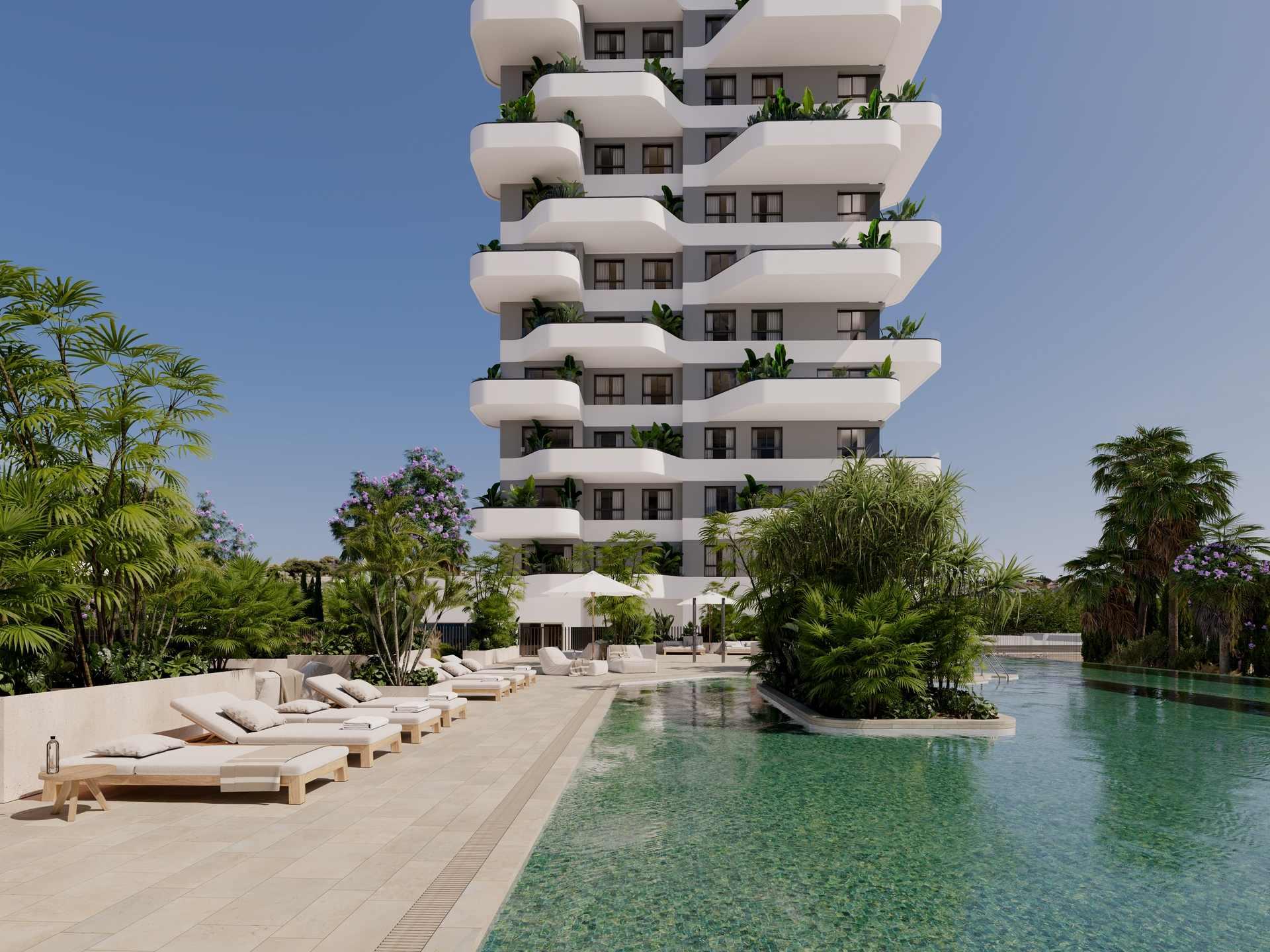 Parking area of the apartment in Playa arenal-bol, Calpe (view 47)