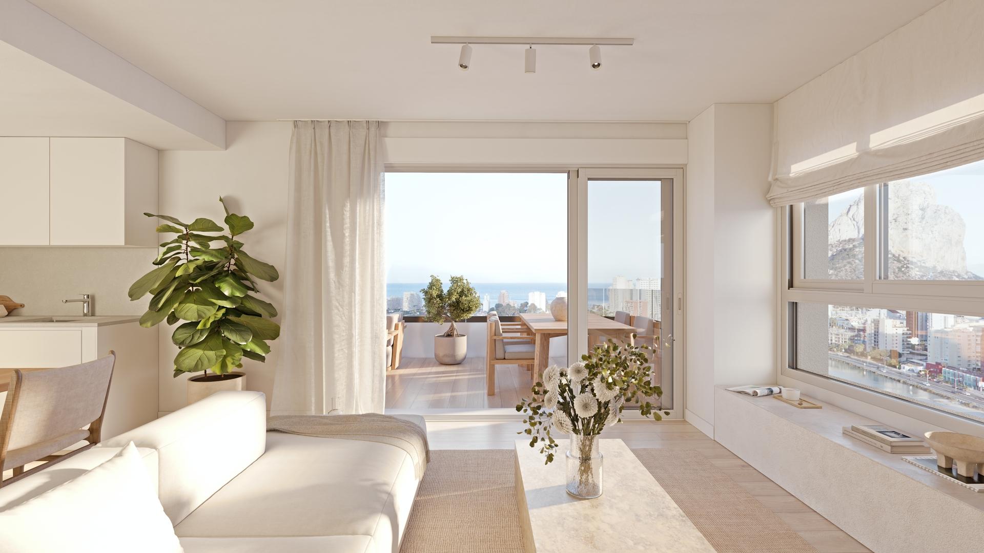 Complex grounds of the apartment in Playa arenal-bol, Calpe (view 40)