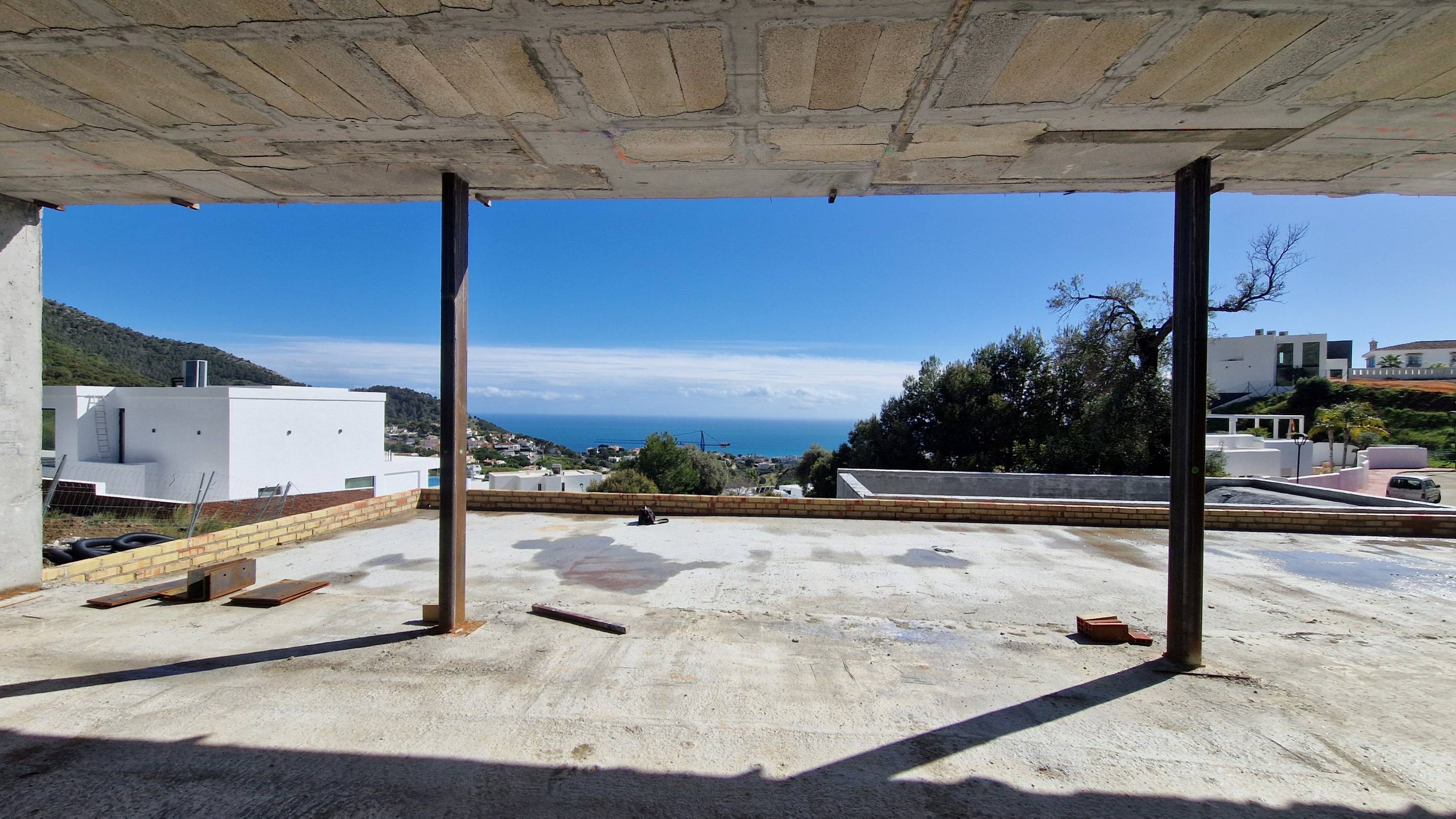 Garden or exterior space in 5-bedroom new-build villa, Mijas Pueblo
