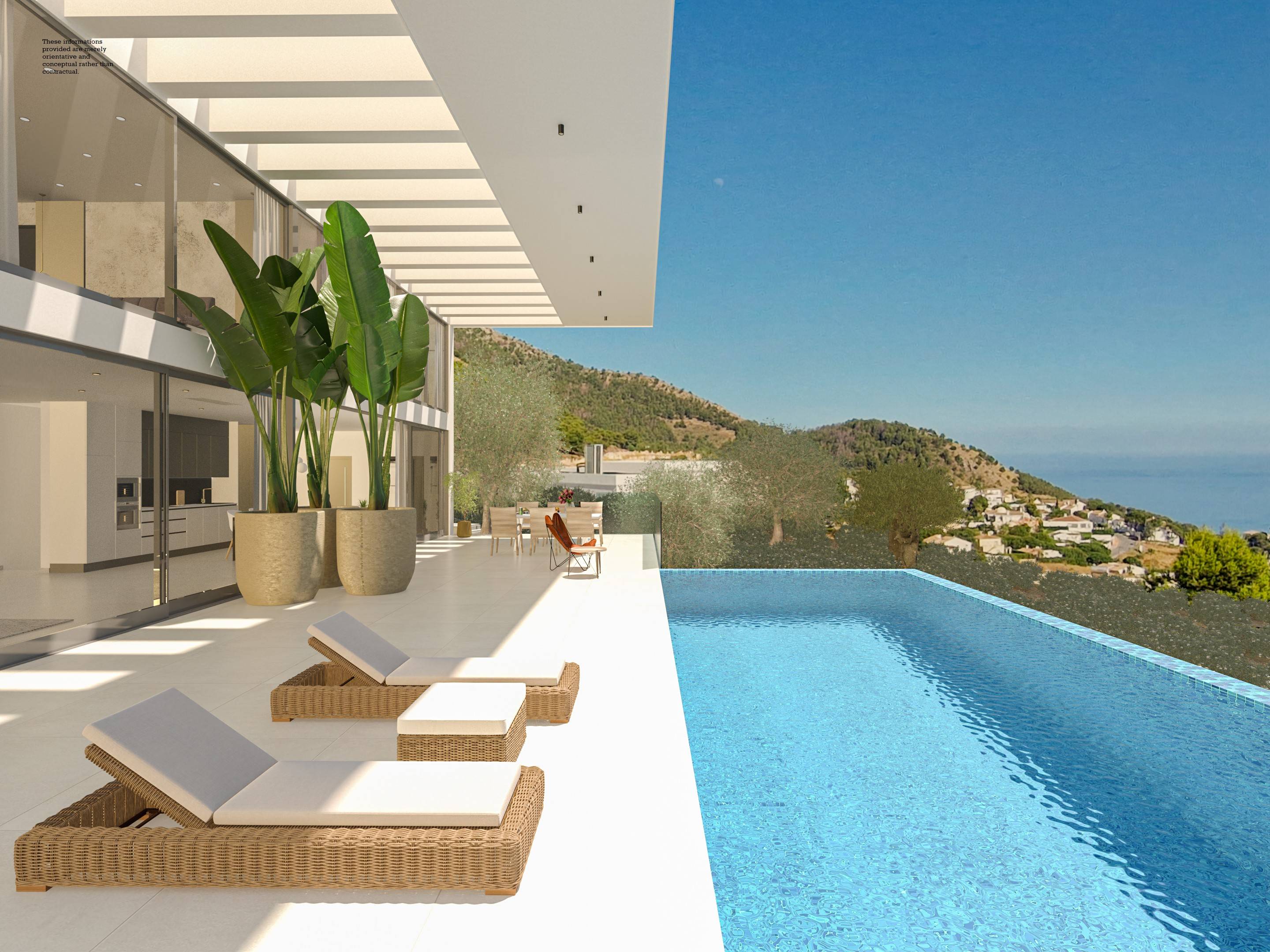 Main bedroom in 5-bedroom new-build villa, Mijas Pueblo