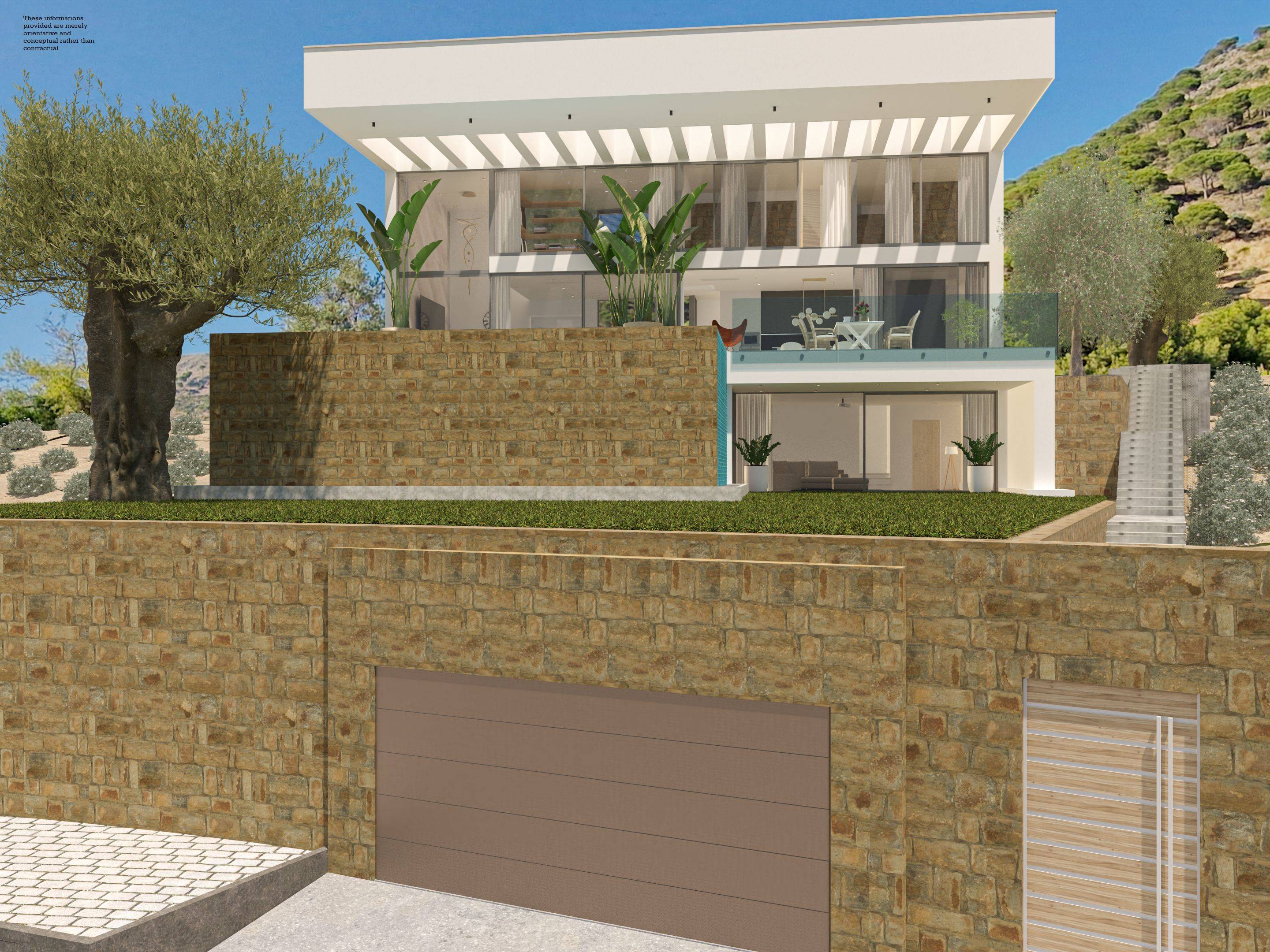 En-suite bathroom in 5-bedroom new-build villa, Mijas Pueblo