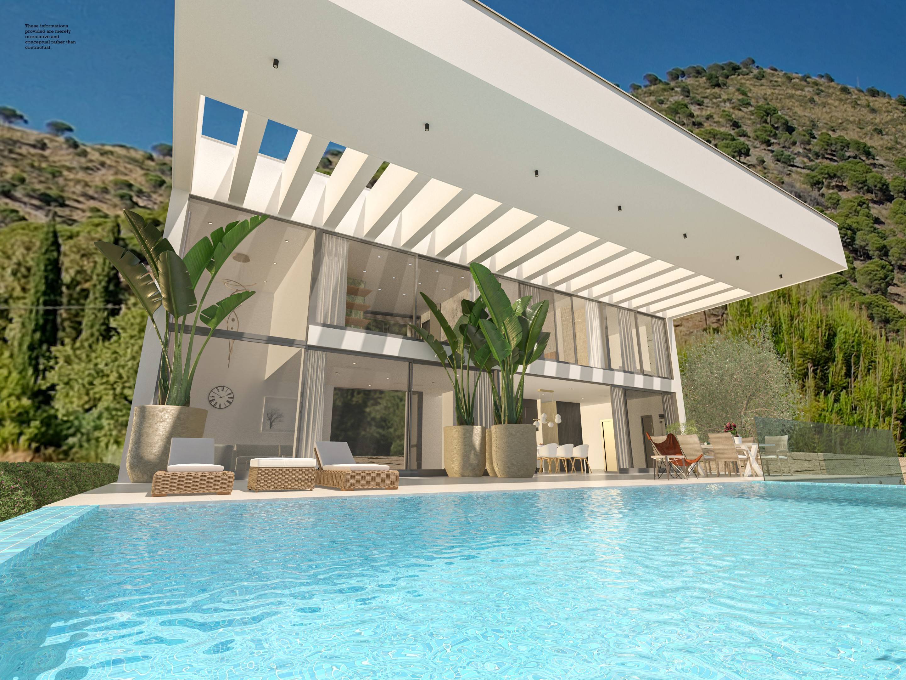 Second bedroom in 5-bedroom new-build villa, Mijas Pueblo