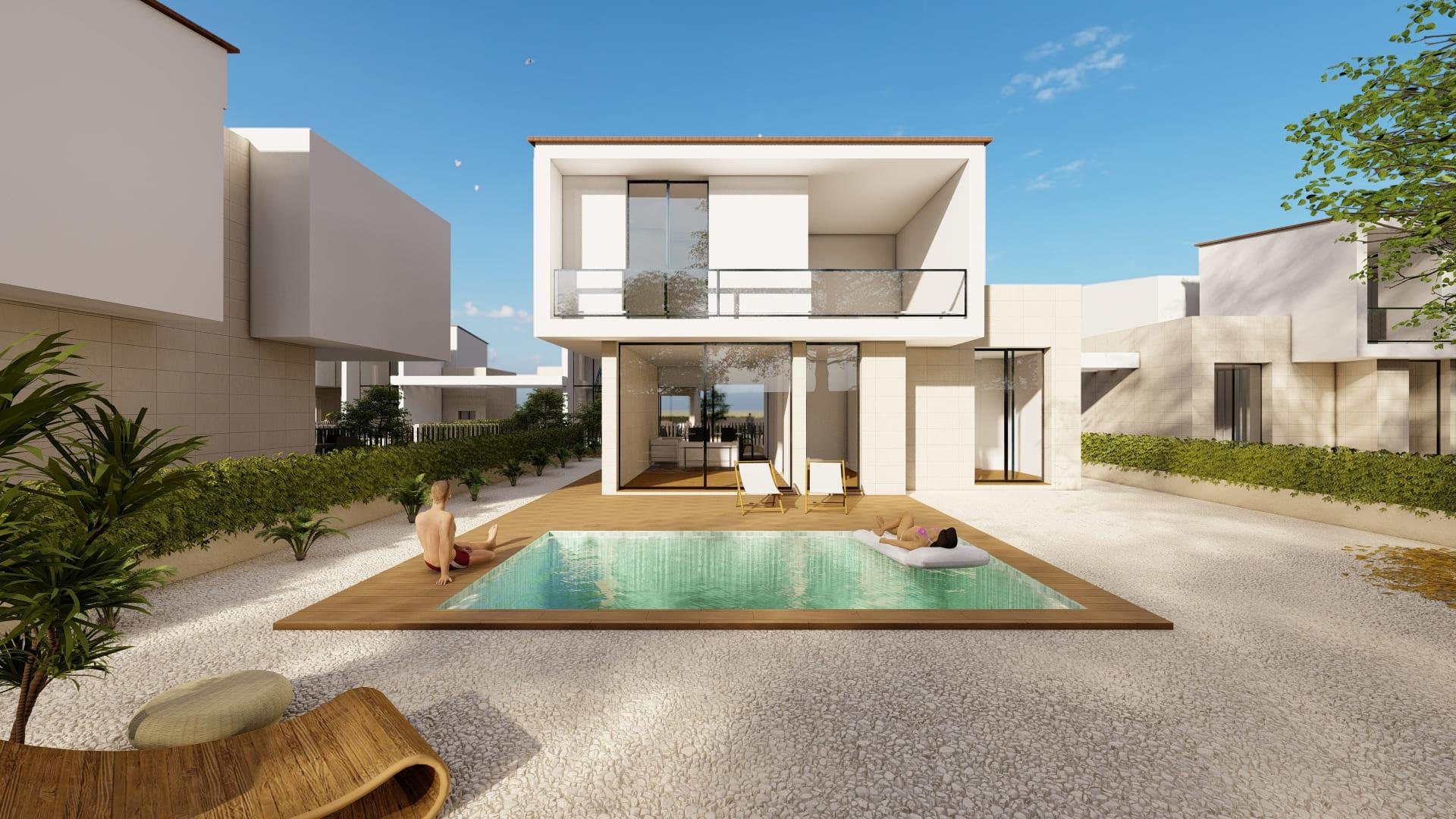 Main bedroom in new-build villa, Montebello, La Nucía