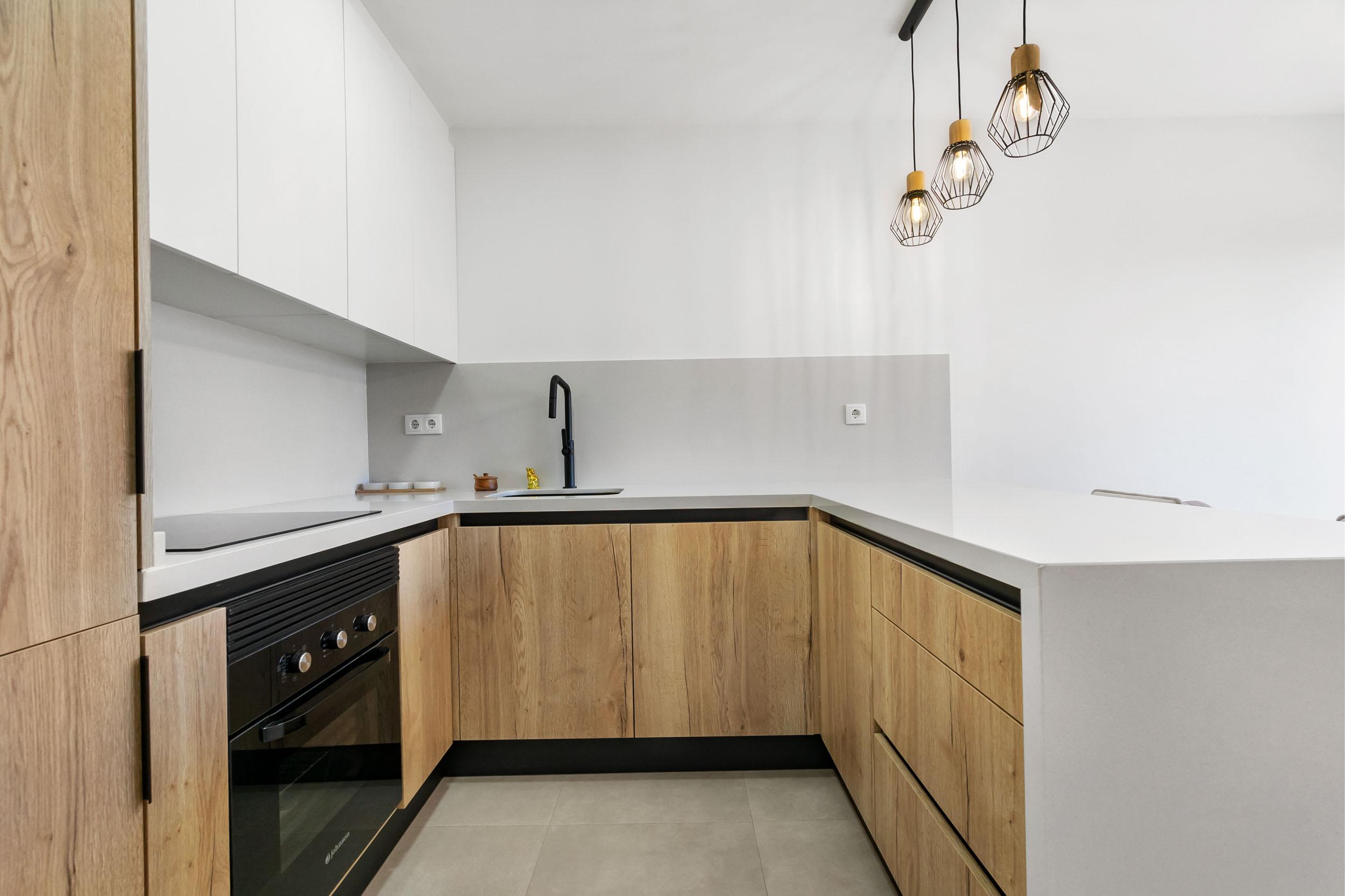 Second view of the penthouse interior, Santiago De La Ribera
