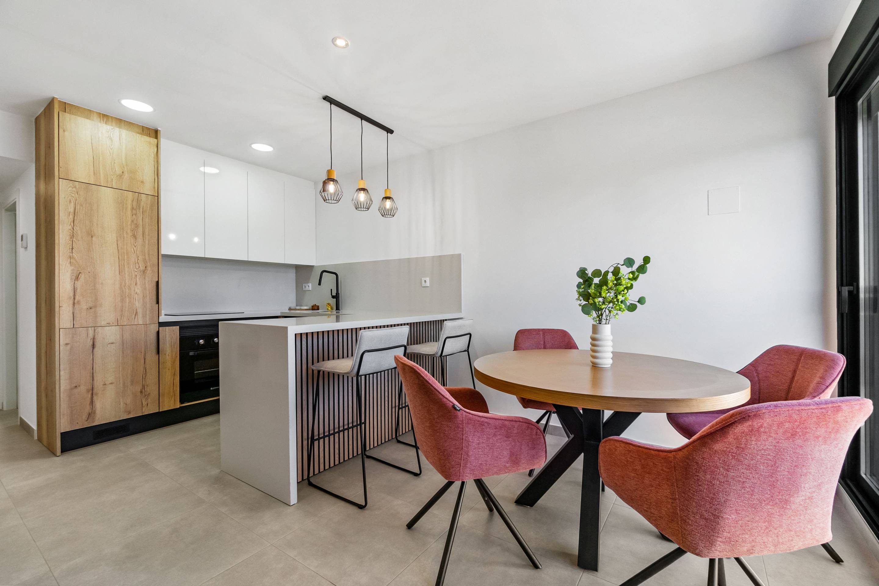 Bedroom in 3-bedroom penthouse, Santiago De La Ribera
