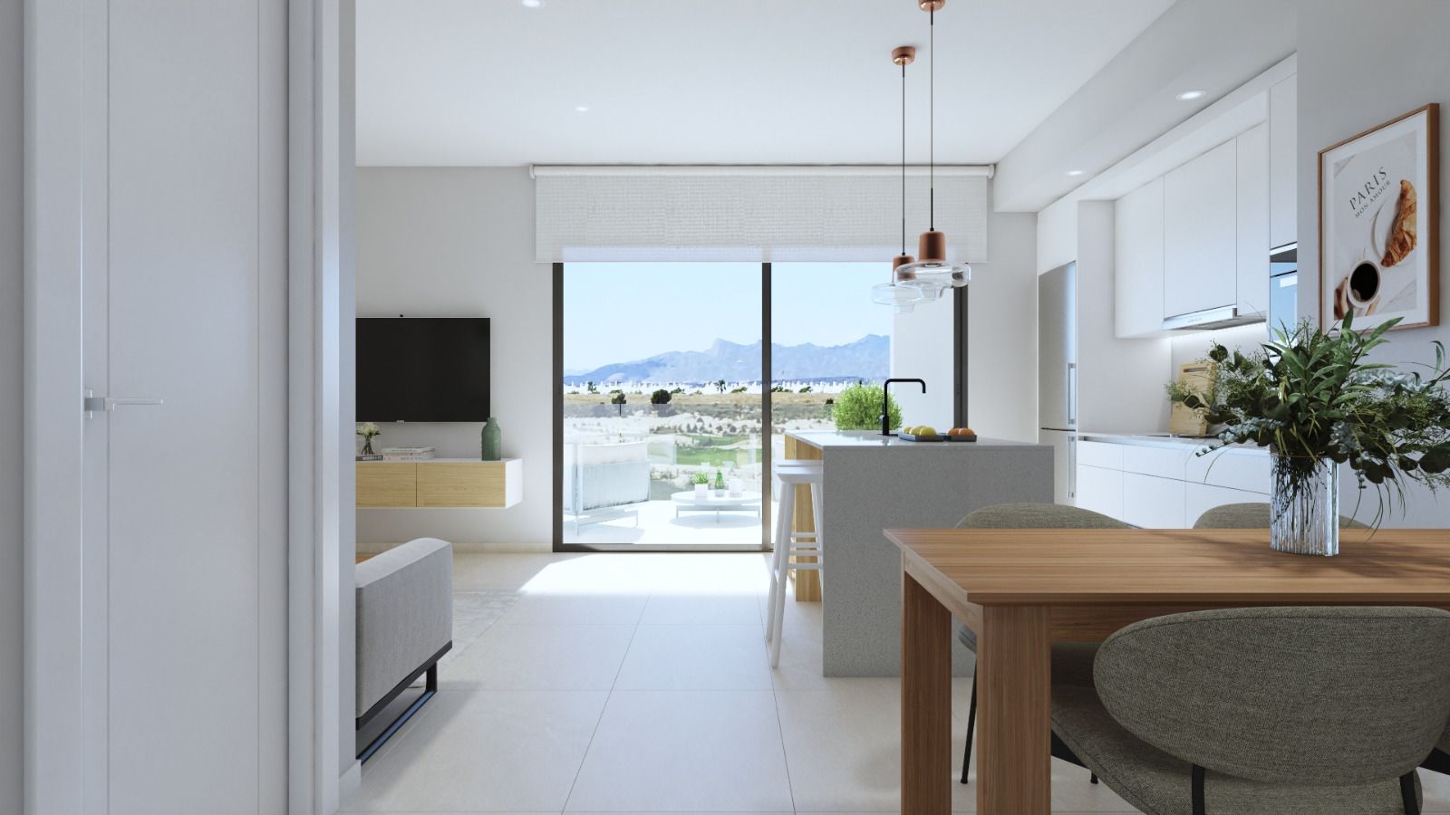 Interior view of apartment in CONDADO DE ALHAMA GOLF RESORT, Alhama De Murcia