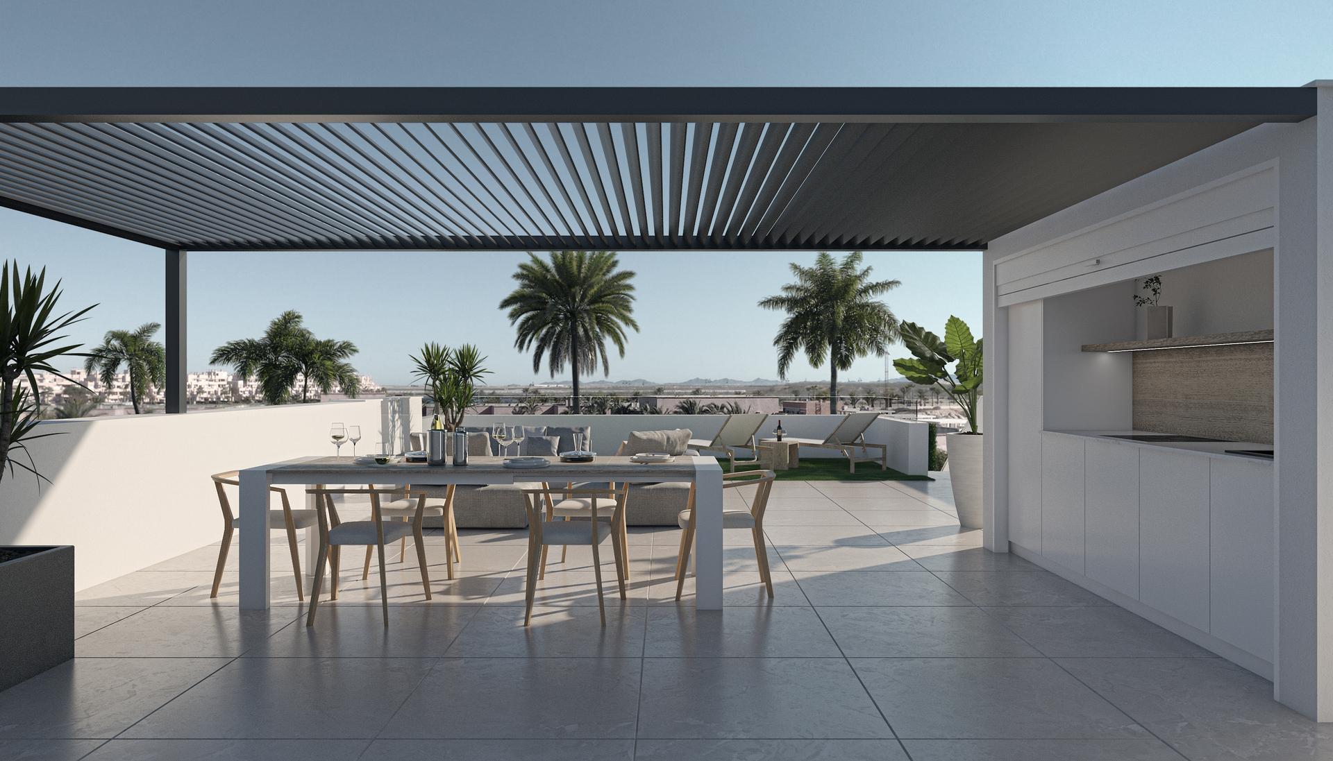 Kitchen area in apartment, CONDADO DE ALHAMA GOLF RESORT