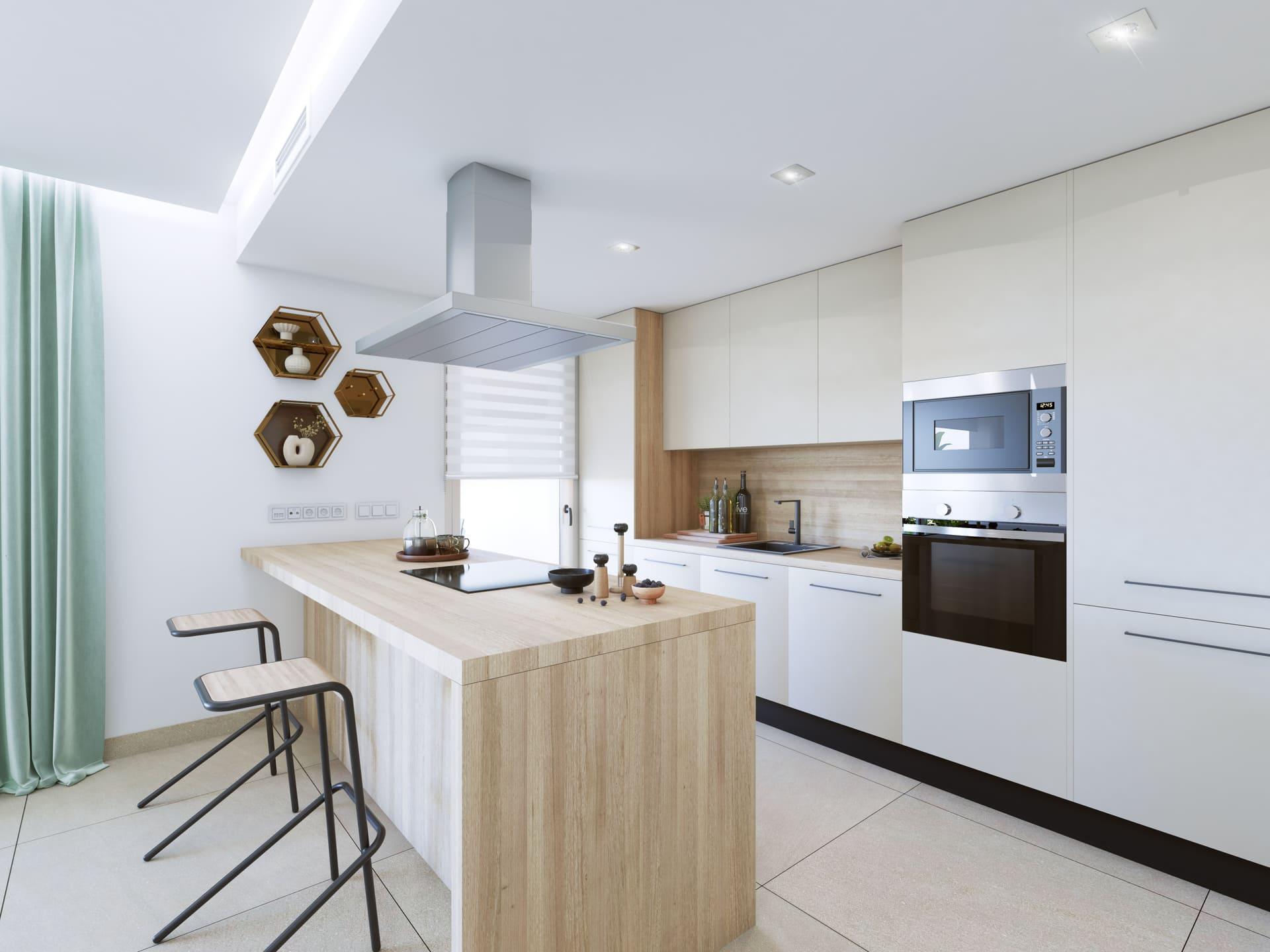 Bathroom in 3-bedroom new-build apartment, La Cala Golf, Mijas