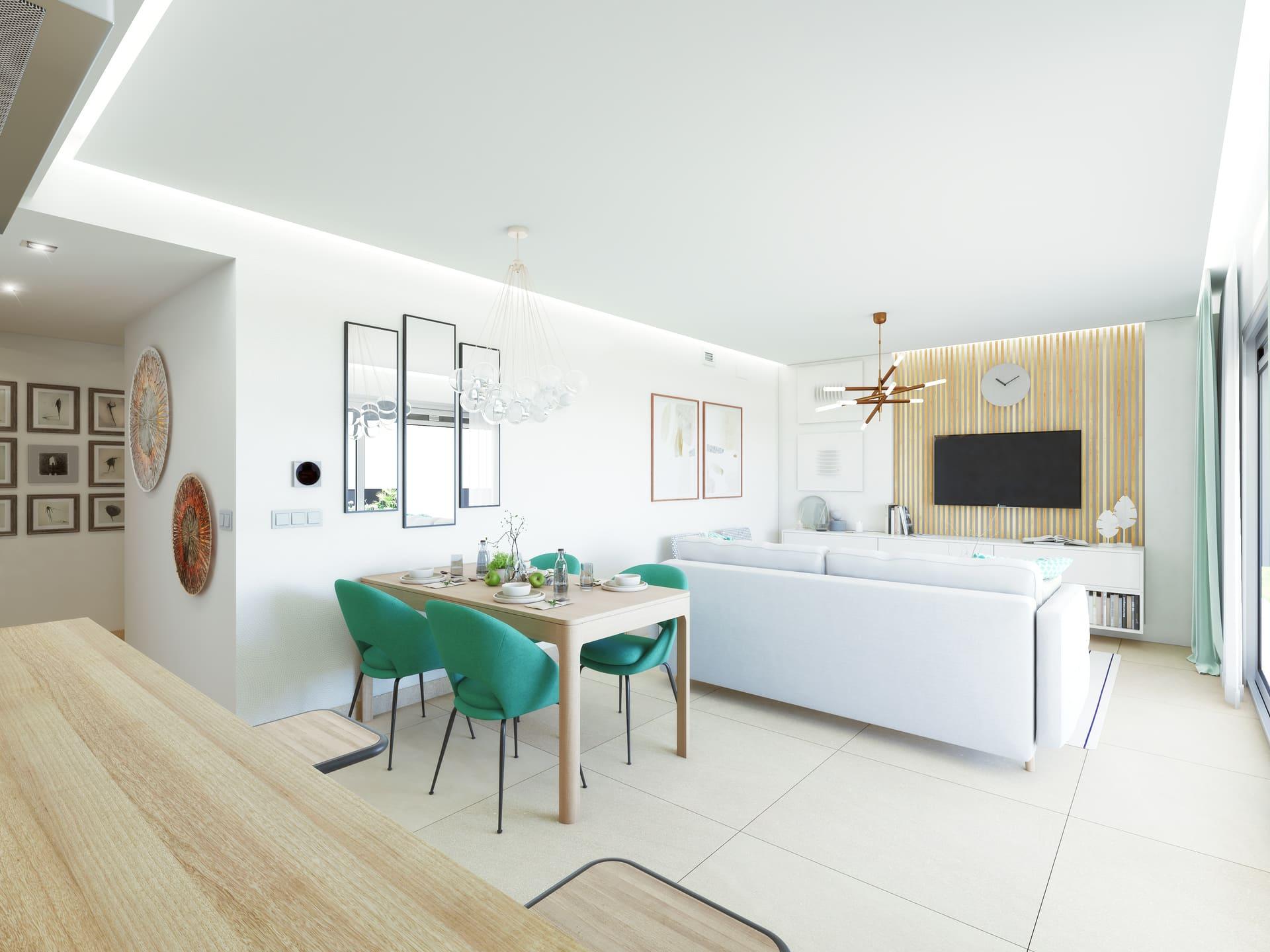 Second bedroom in 2-bedroom new-build apartment, La Cala Golf, Mijas
