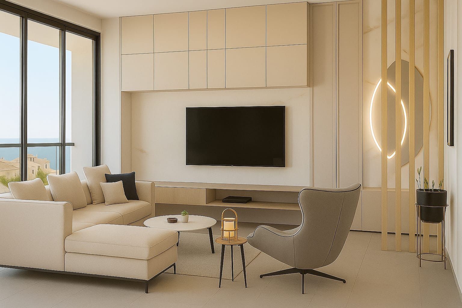Hallway of the penthouse in San Pedro de Pinatar, San Pedro Del Pinatar