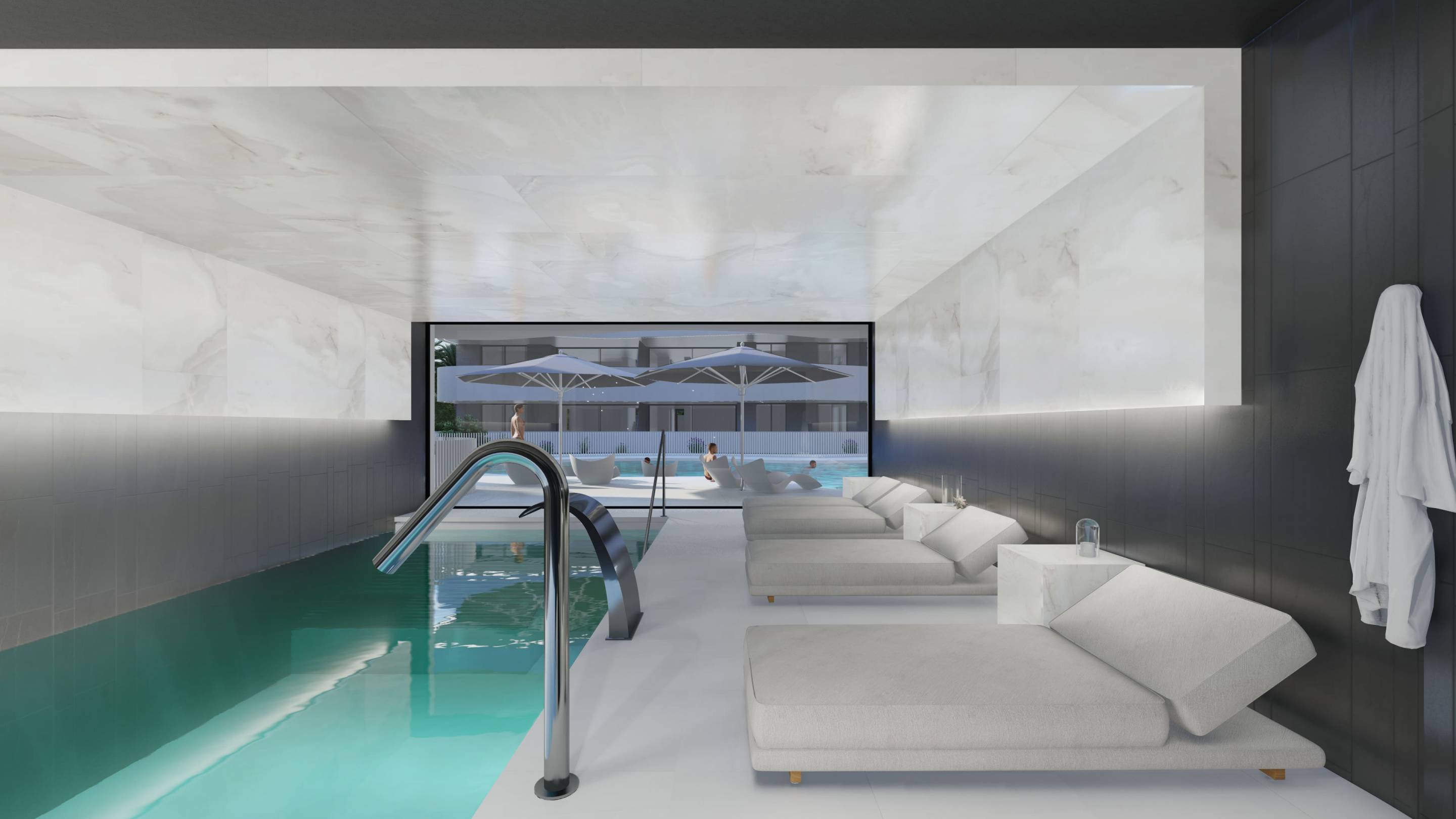 Hallway of the apartment in EL RASO, Guardamar Del Segura (view 32)