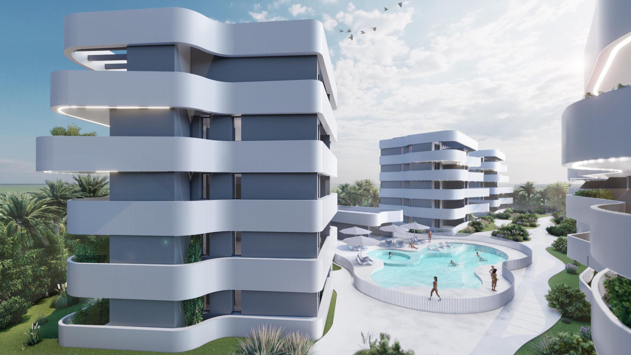 Complex grounds of the apartment in EL RASO, Guardamar Del Segura (view 40)