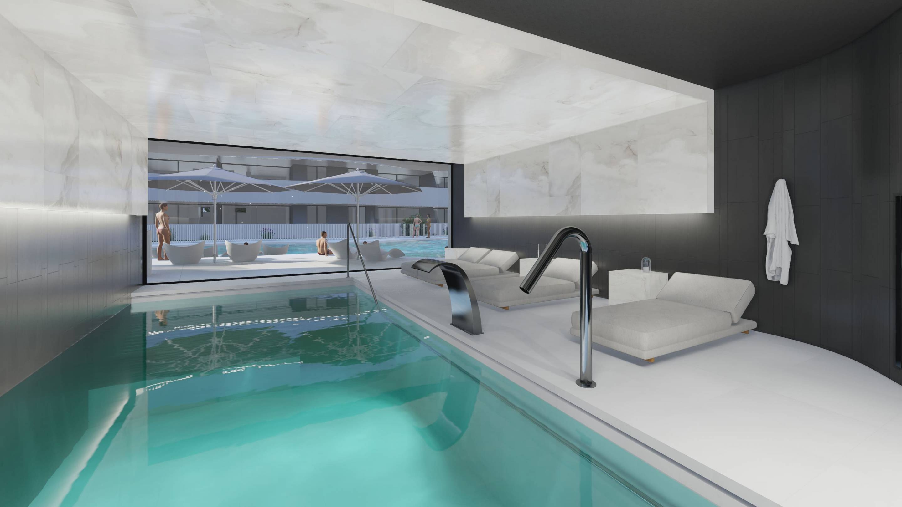 Complex grounds of the penthouse in EL RASO, Guardamar Del Segura (view 30)