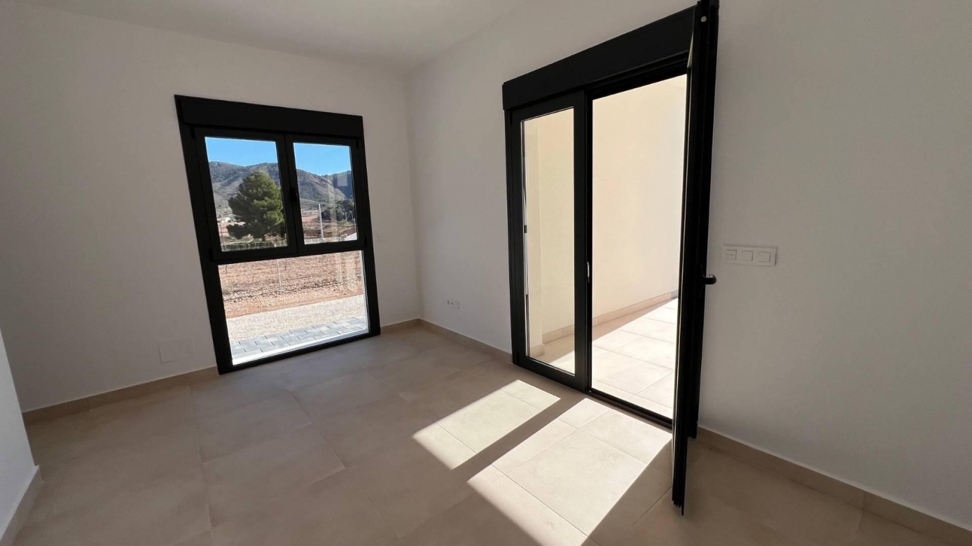 Bathroom with shower in new-build villa, Hondón de las Nieves