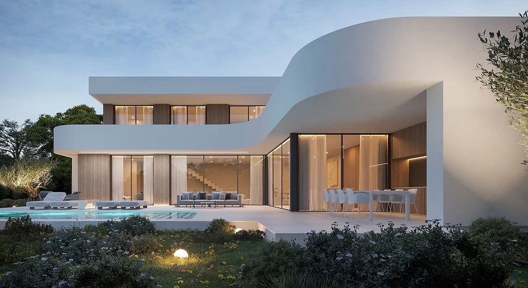 Bedroom in 4-bedroom new-build villa, Benimeit-Tabaira, Moraira