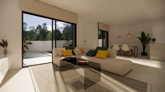 En-suite or family bathroom in new-build villa, San Fulgencio Pueblo