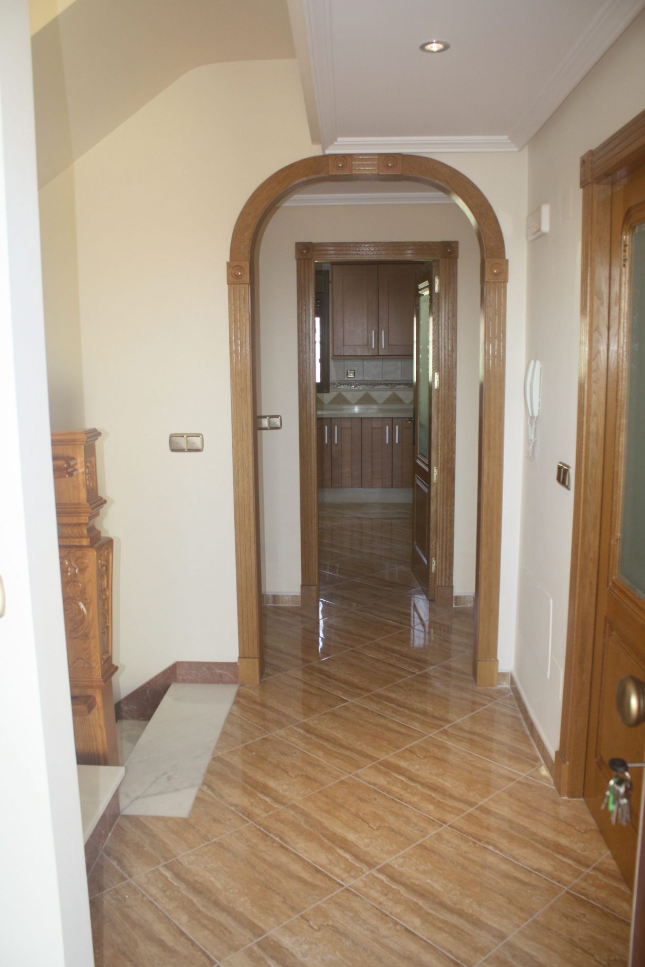 Rear garden and outdoor space, new-build villa, Los Balcones
