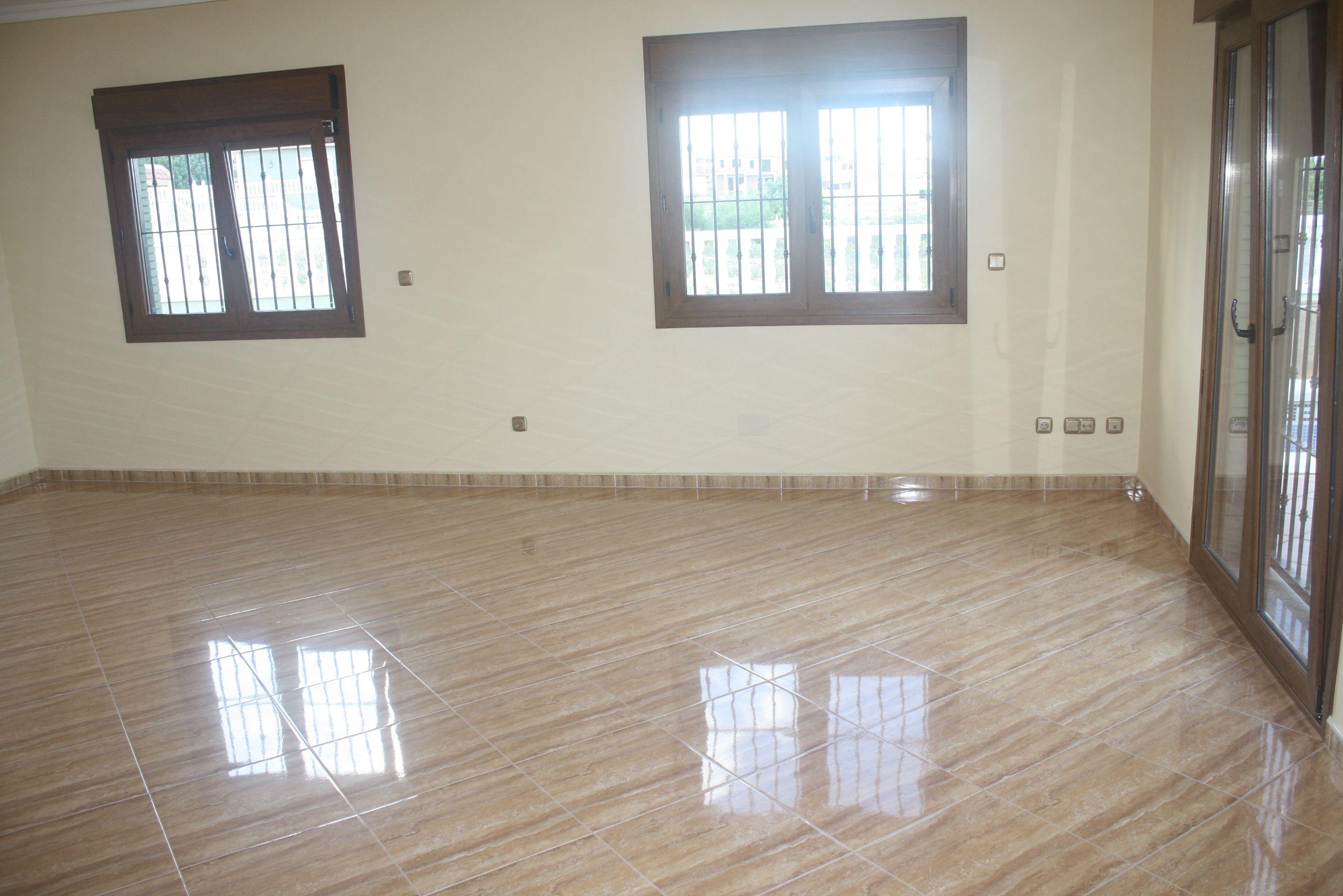 Front facade of 3-bedroom new-build villa in Los Balcones, Torrevieja
