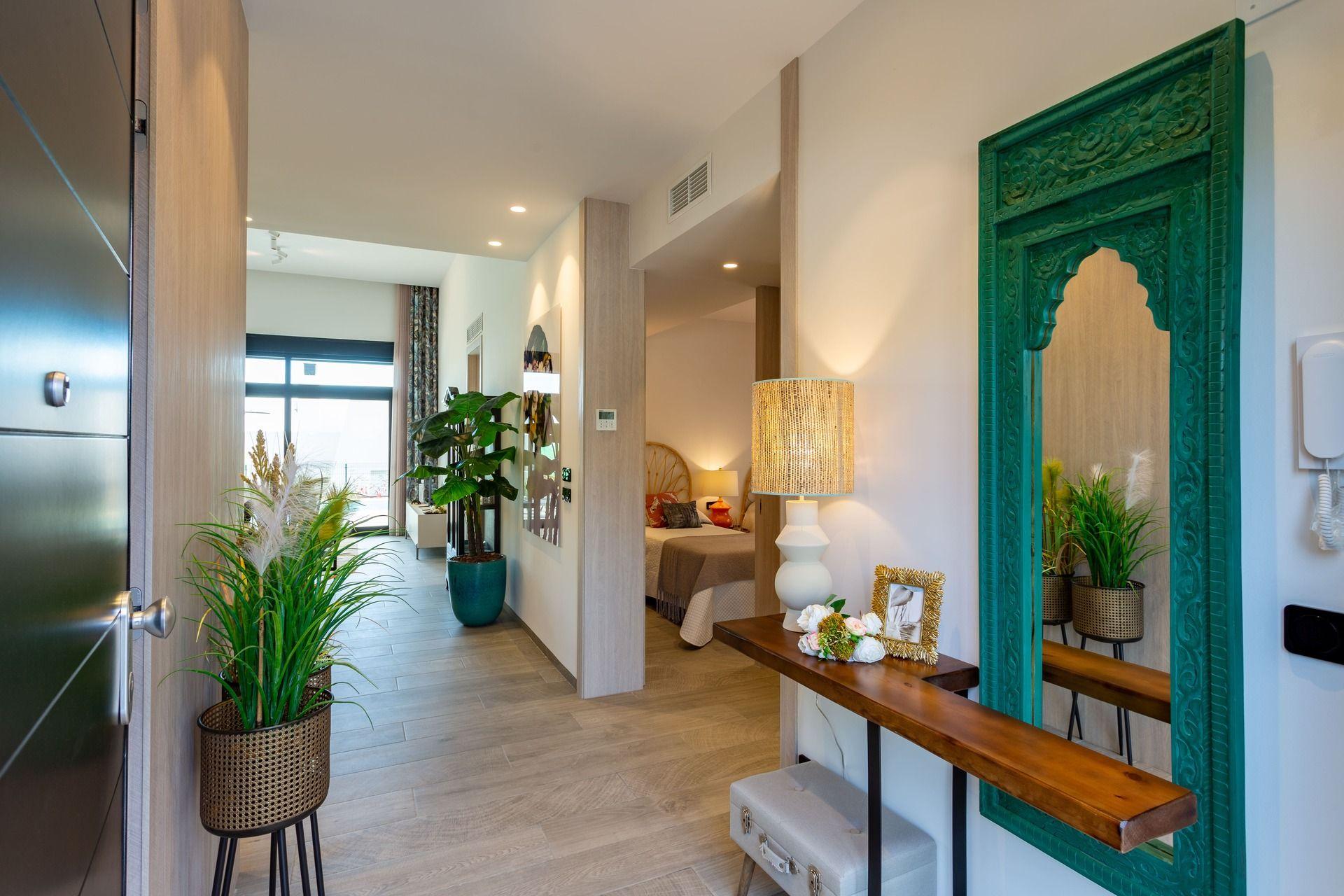 Floor plan of the 3-bedroom apartment layout