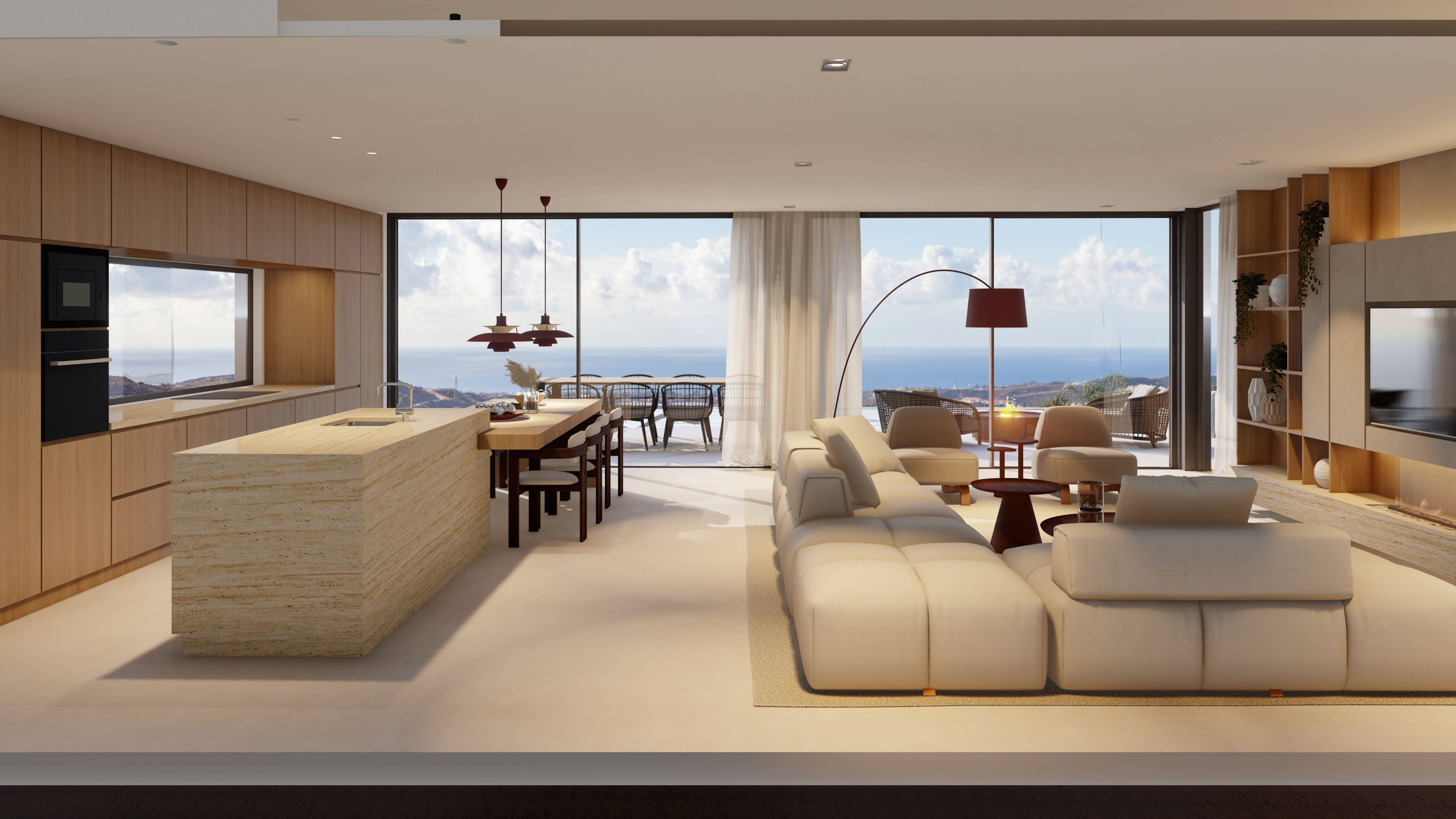 En-suite bathroom in 3-bedroom villa, Montemayor-Marbella Club, Benahavis