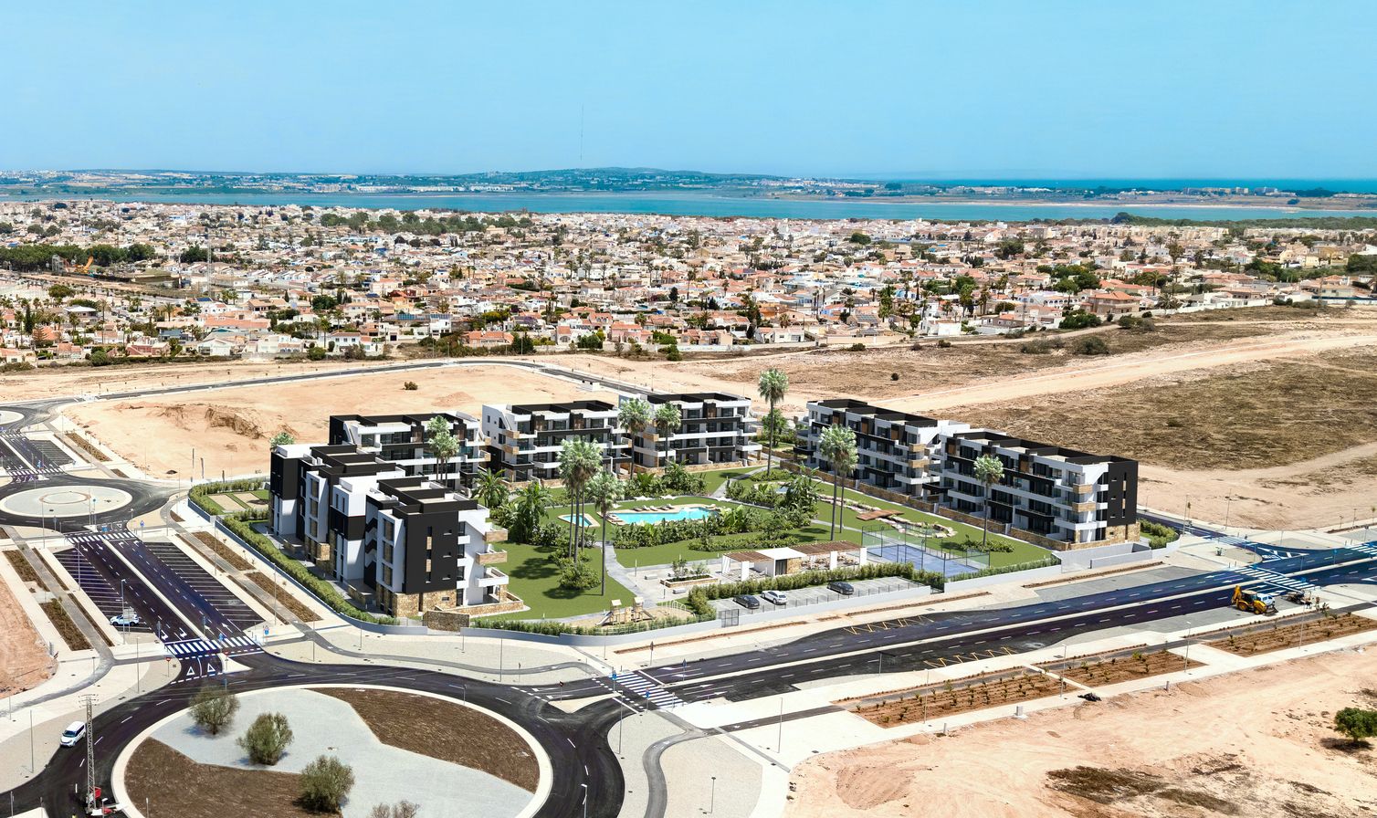 Hallway of the apartment in La Siesta, Torrevieja