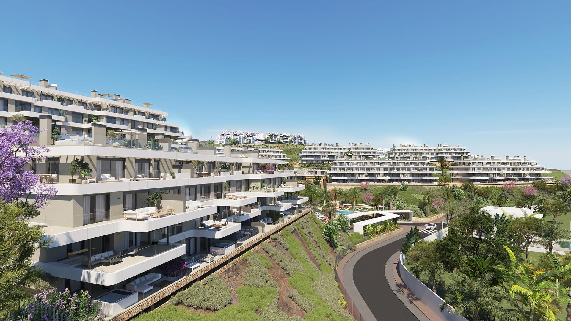 Second bedroom in 2-bedroom new-build penthouse, Riviera del Sol, Mijas