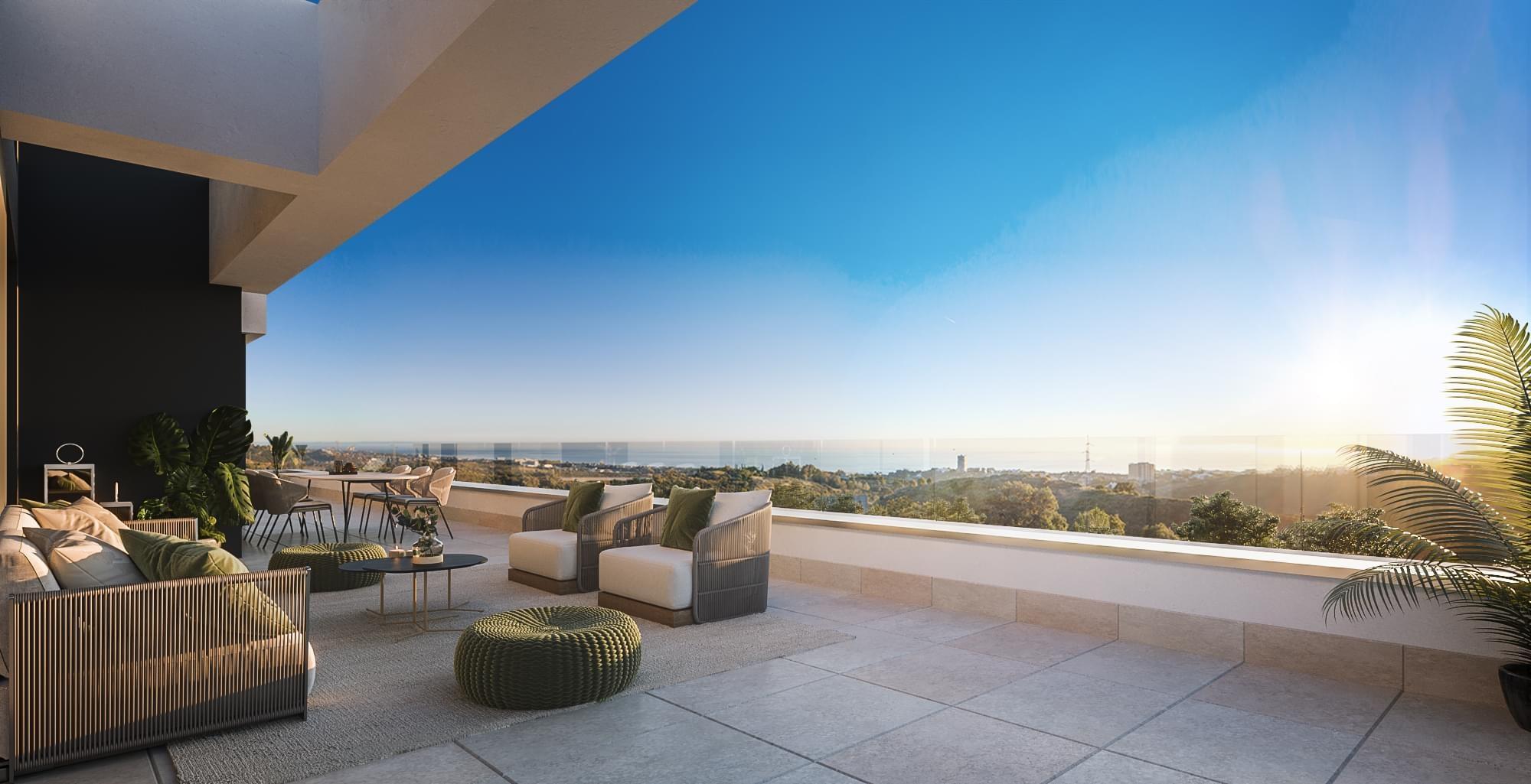 Second bedroom in 3-bedroom apartment, Alto de los Monteros, Marbella