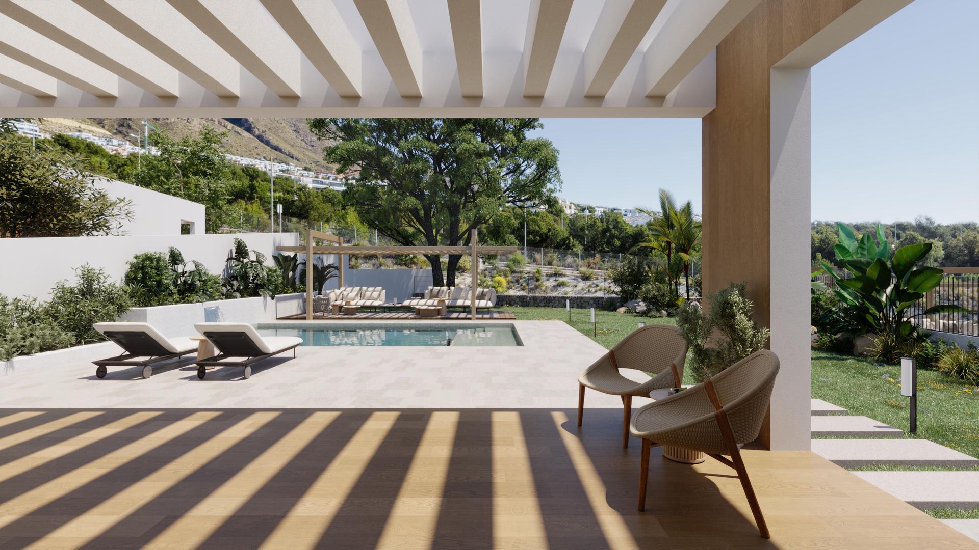 Utility or laundry area in new-build villa, Seascape Resort, Finestrat