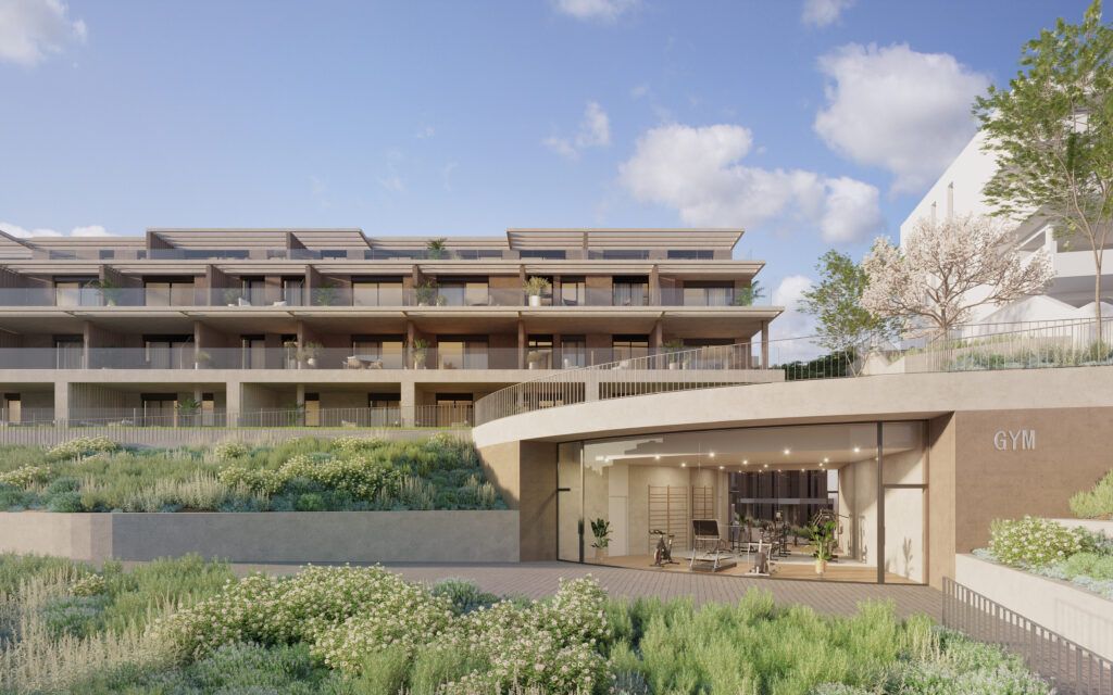 Terrace or outdoor area in new-build penthouse, Valle Romano Golf