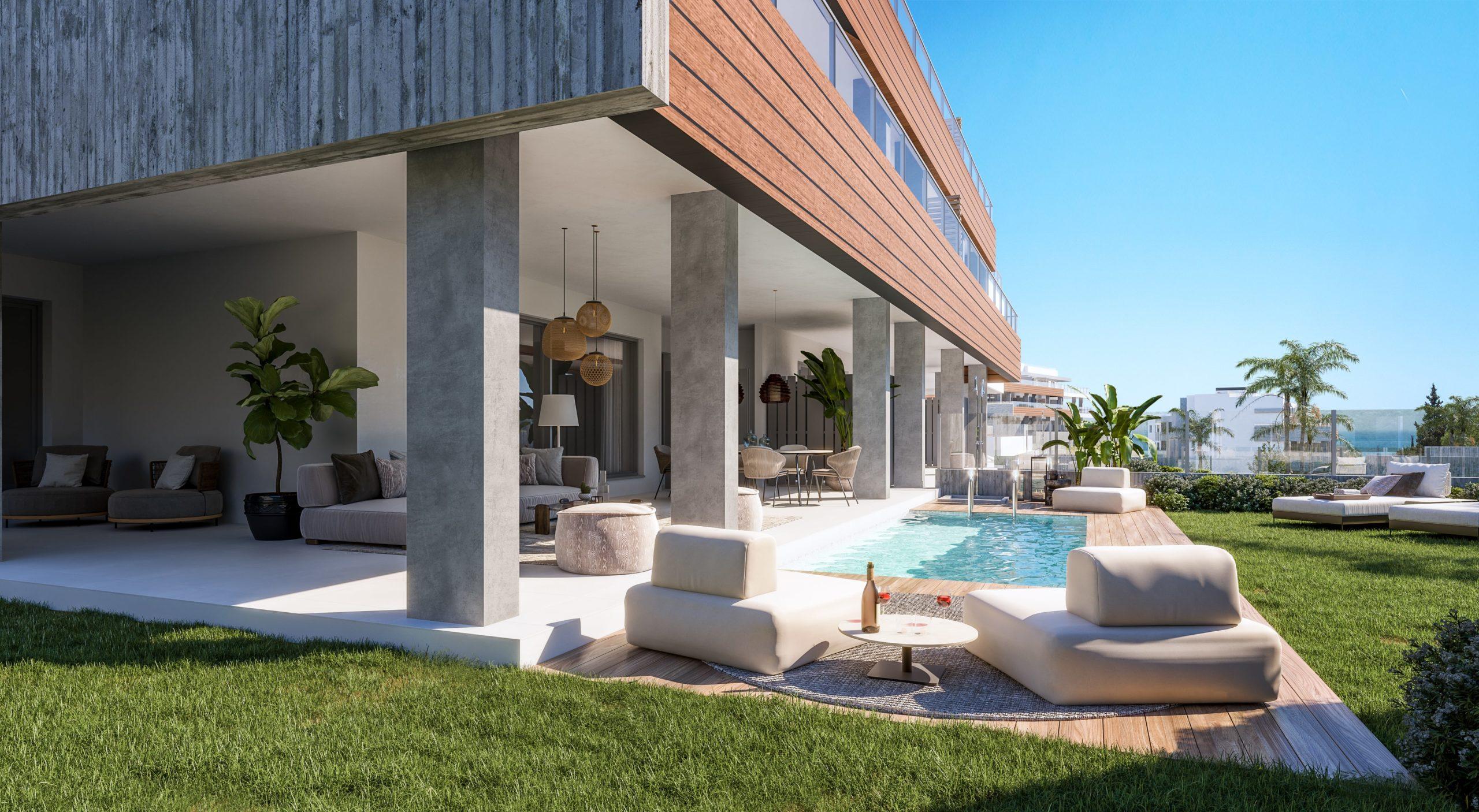 Underground parking spaces included with penthouse, Alto de los Monteros, Marbella