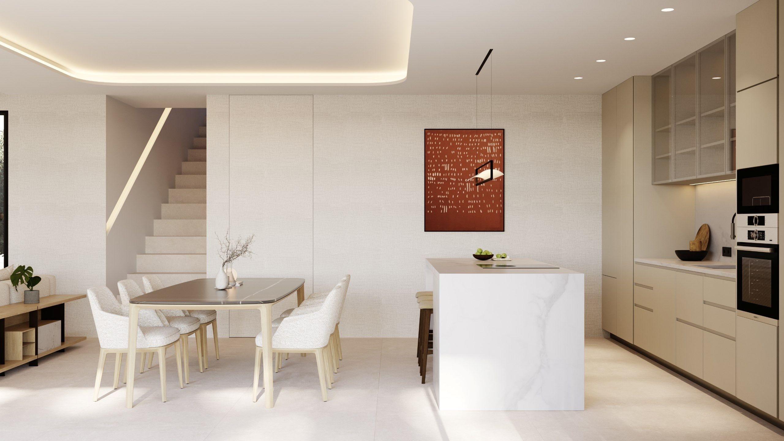 Bathroom with shower in new-build villa, Finestrat Hills