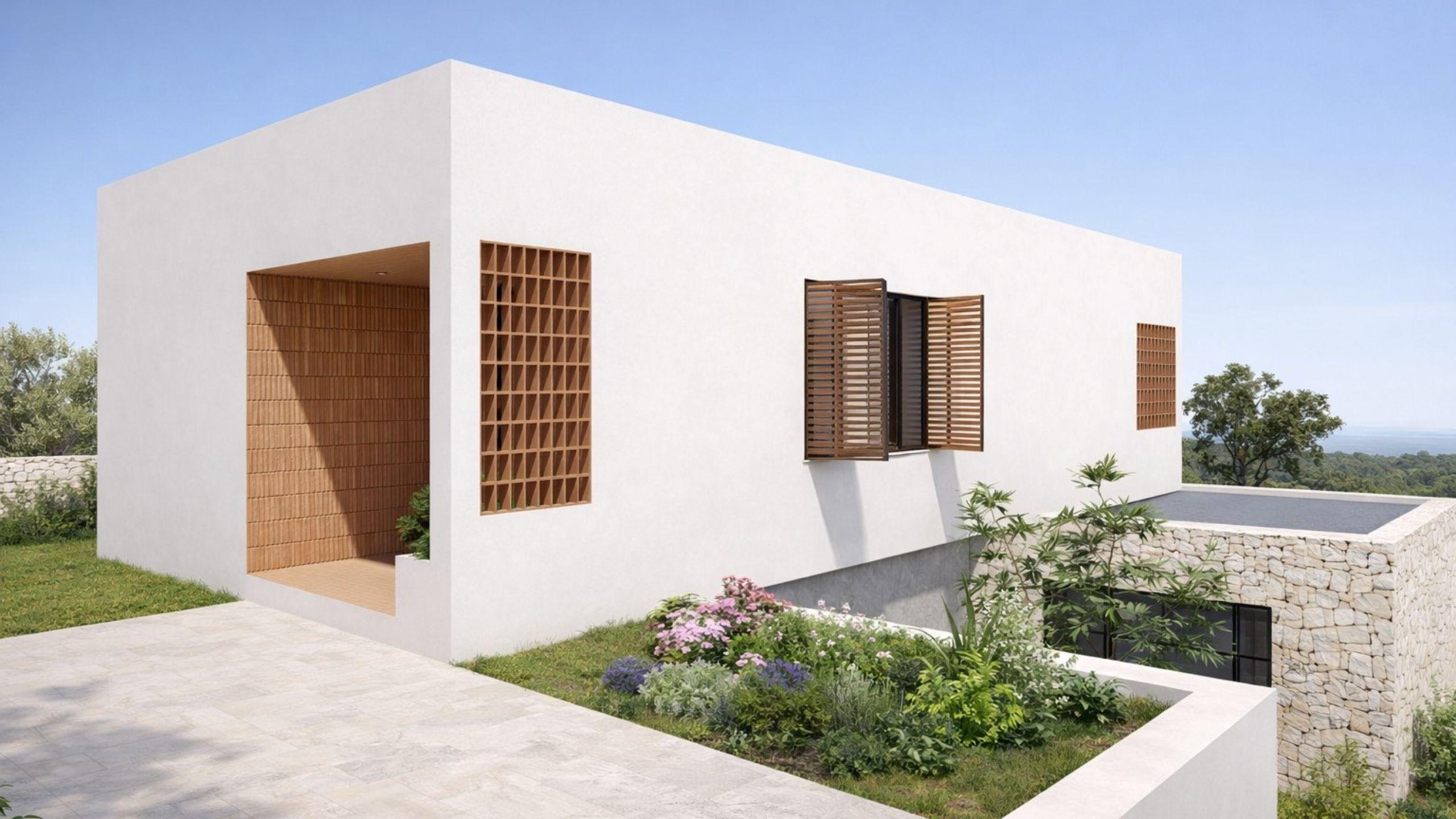 Bedroom with window in new-build villa, Finestrat Hills, Finestrat