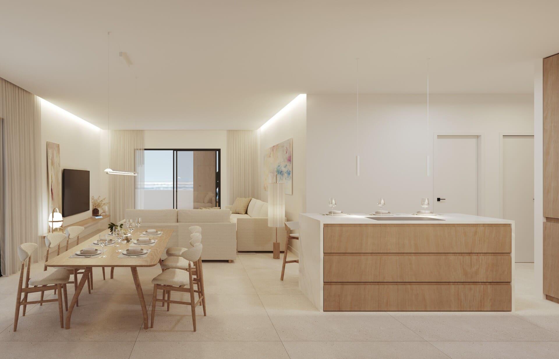 Second bedroom in 3-bedroom new-build apartment, San Pedro de Alcántara