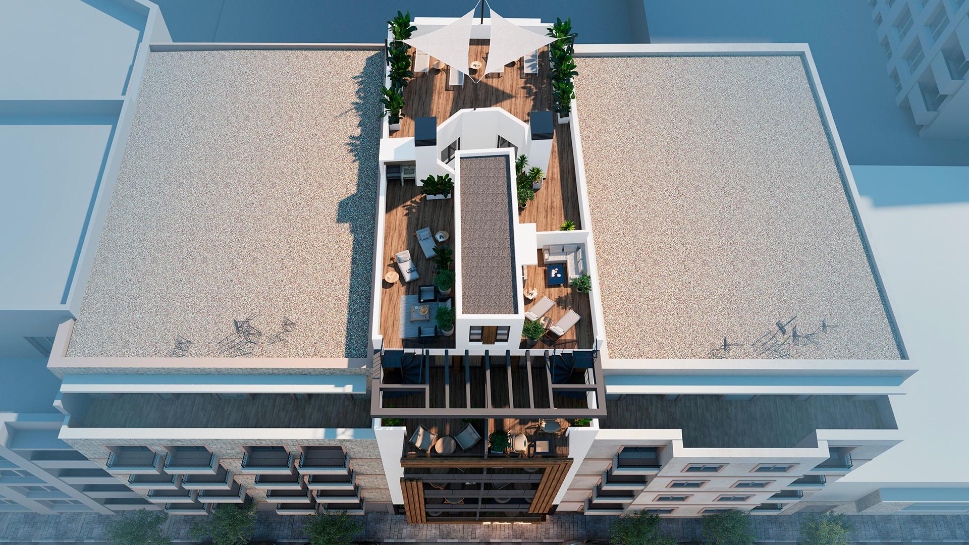 Entrance of the apartment in Estacion de autobuses, Torrevieja