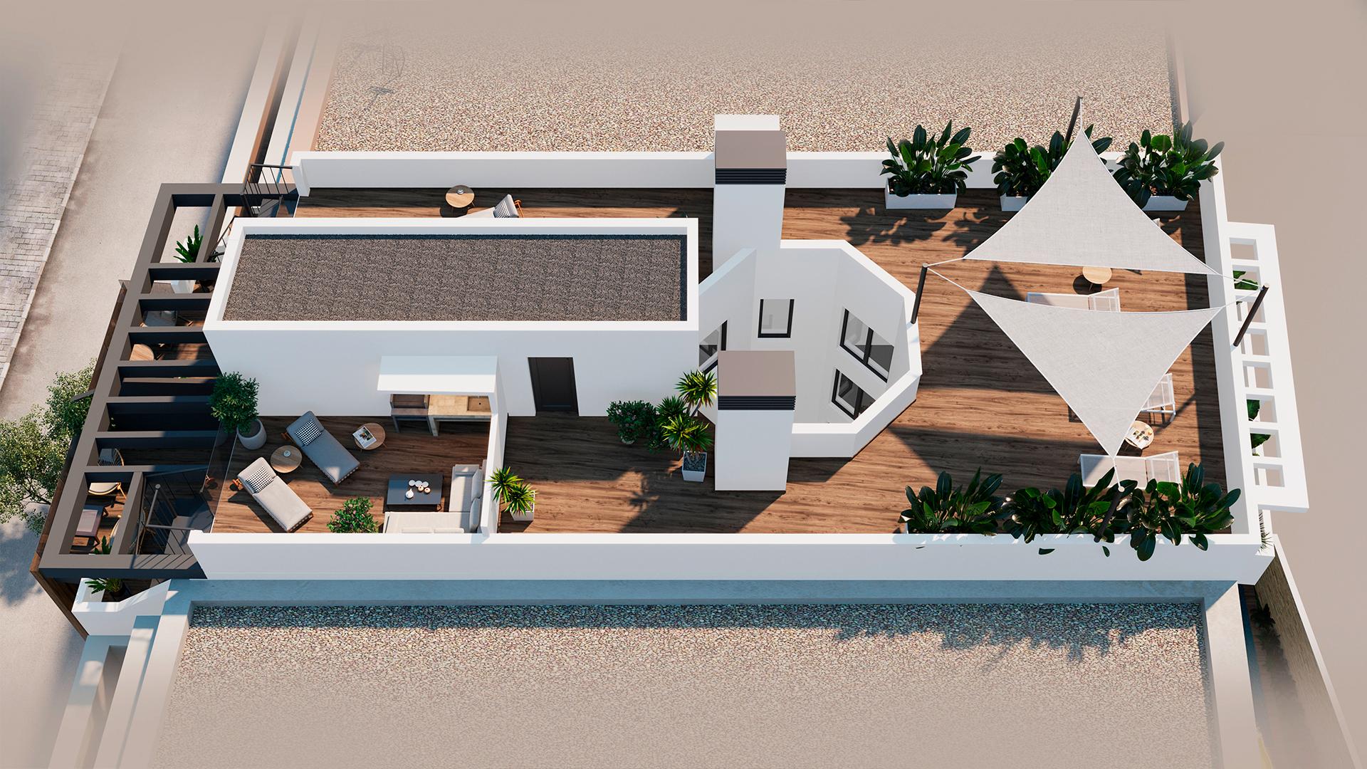 Parking area of the apartment in Estacion de autobuses, Torrevieja