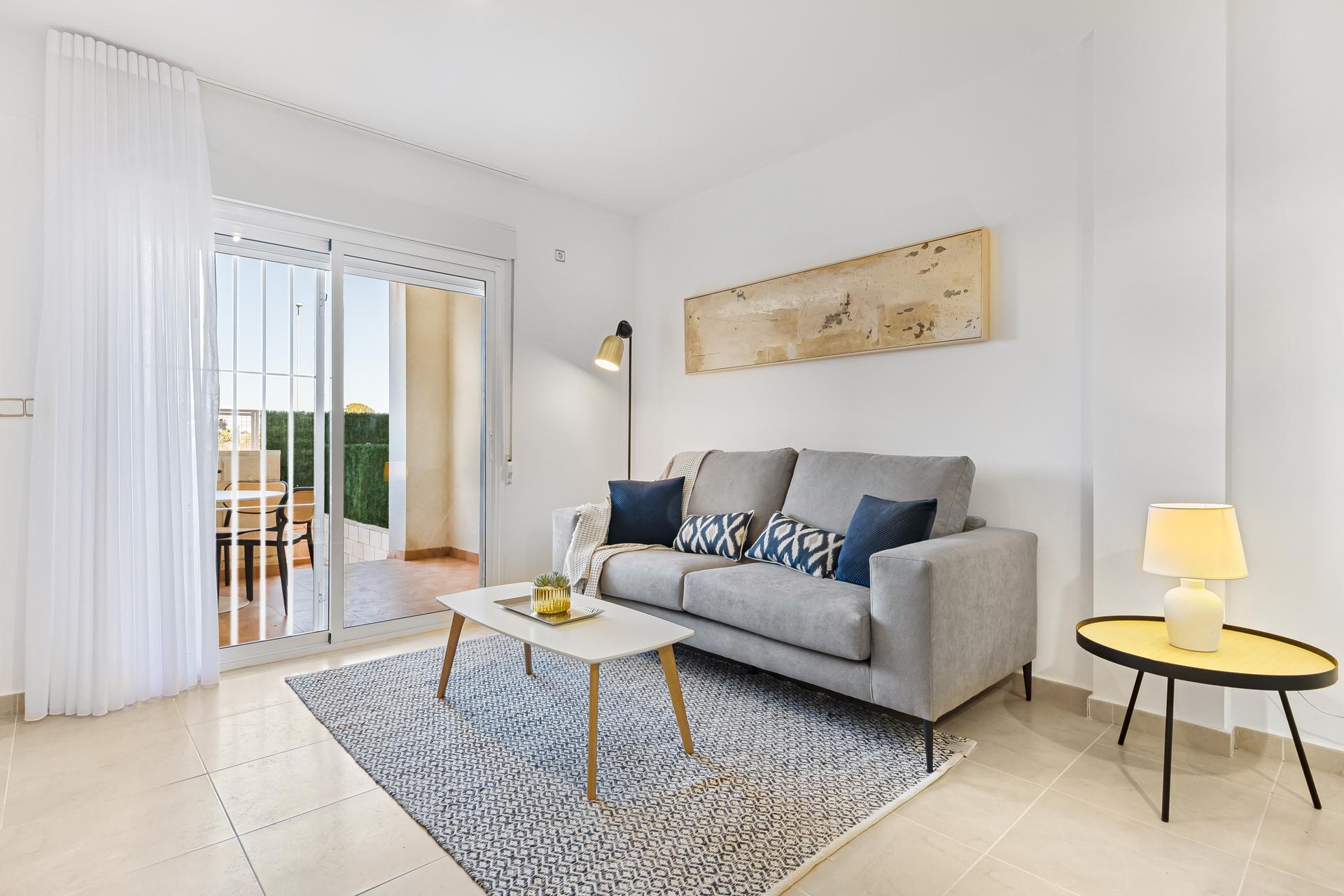 Communal garden and pool surrounds, Lomas de Cabo Roig, Orihuela Costa