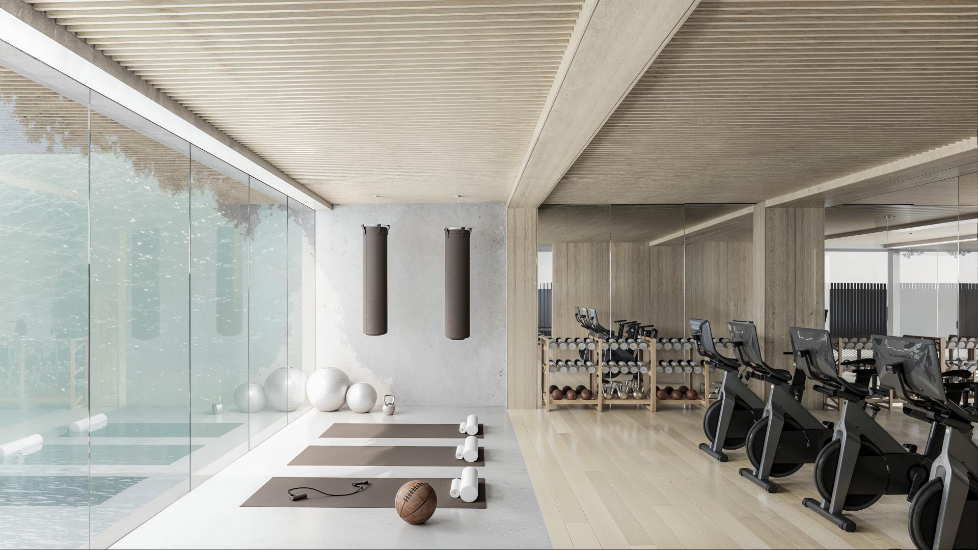 Bathroom fittings and tiling, new-build penthouse, El Castillo