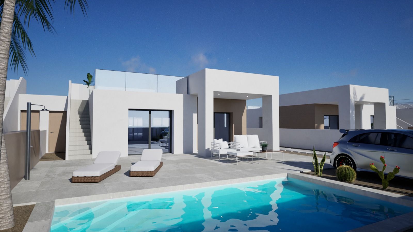 Kitchen in 3-bedroom new-build villa, La Romana