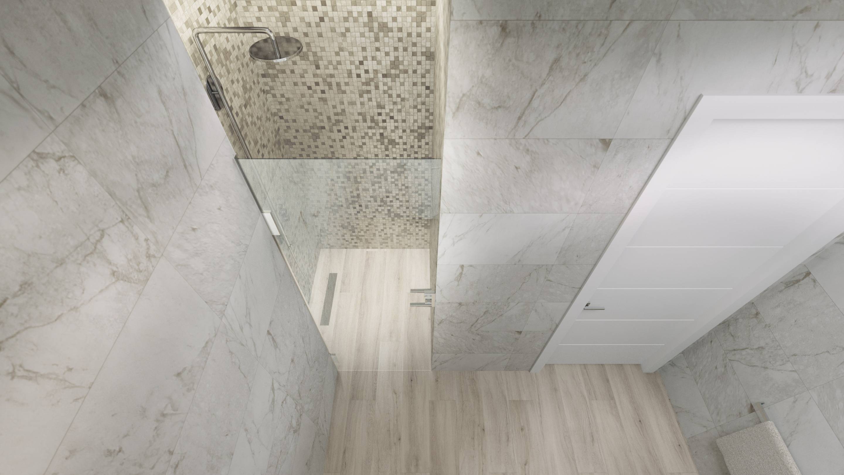 Bathroom vanity unit in 2-bedroom new-build apartment, Torrevieja