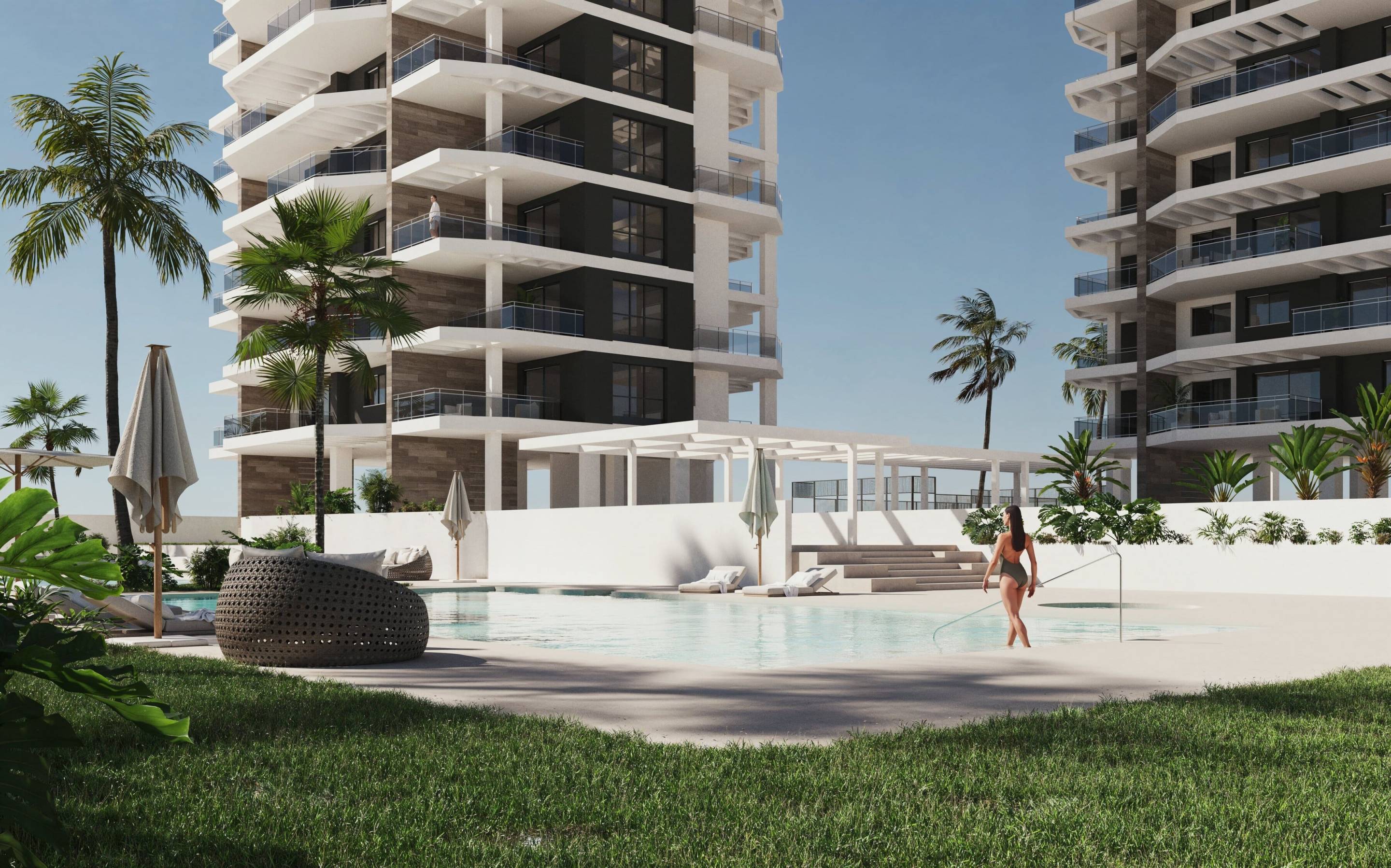 Interior view of penthouse in Playa arenal-bol, Calpe