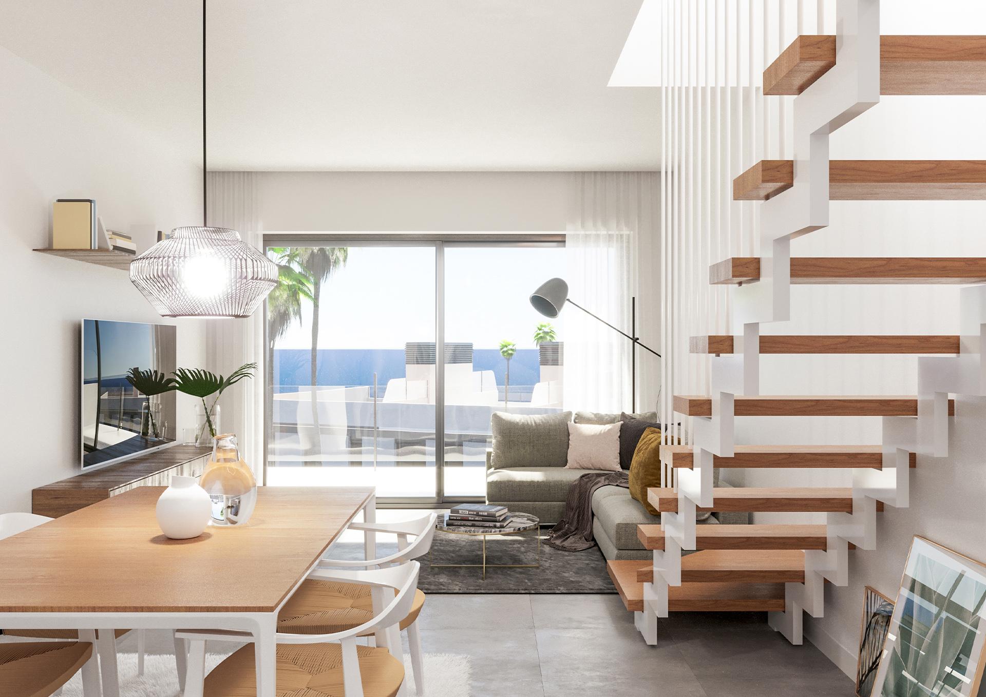 Entrance of the apartment in Monte y Mar Alto, Gran Alacant