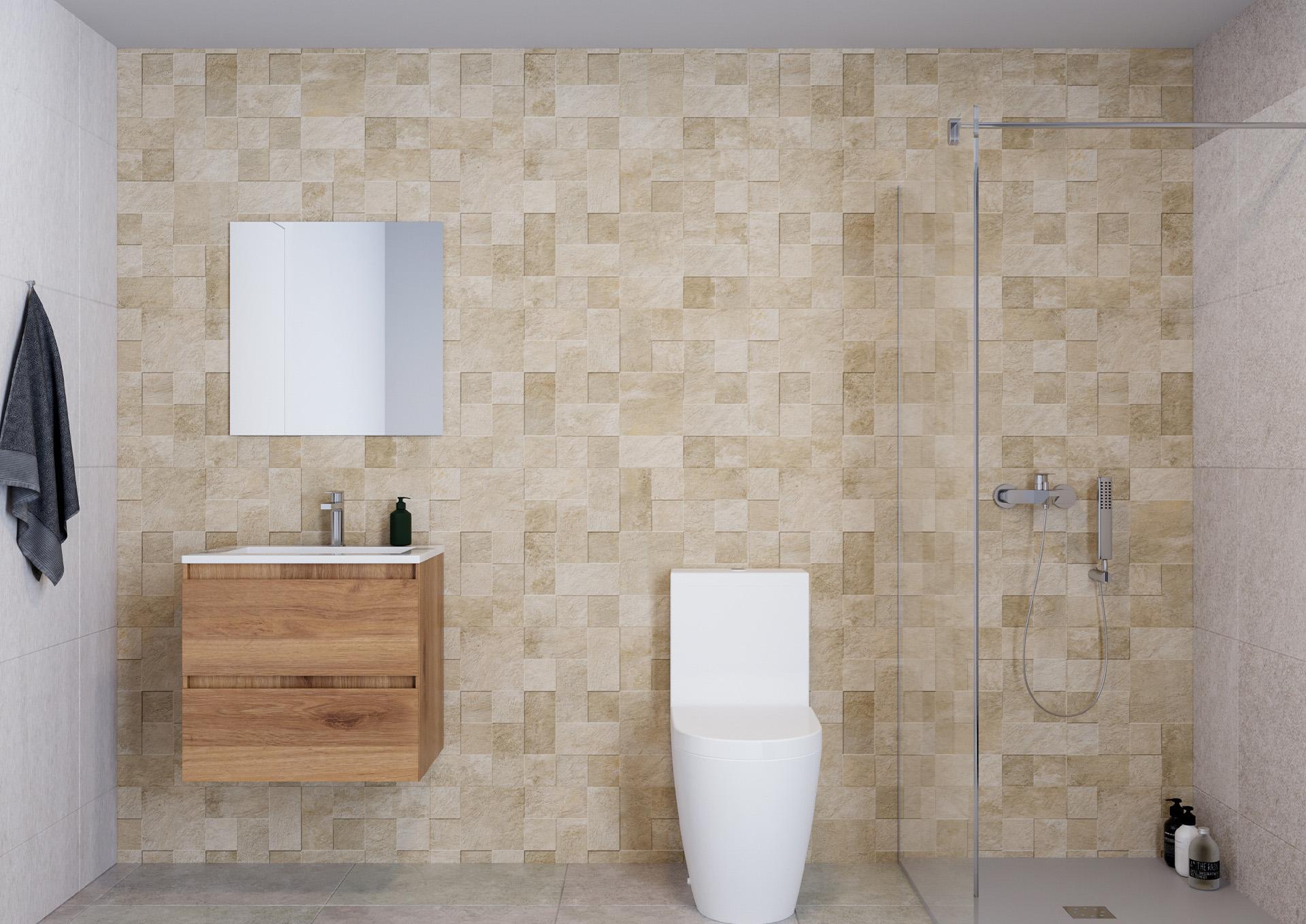 Bathroom in apartment, Monte y Mar Alto
