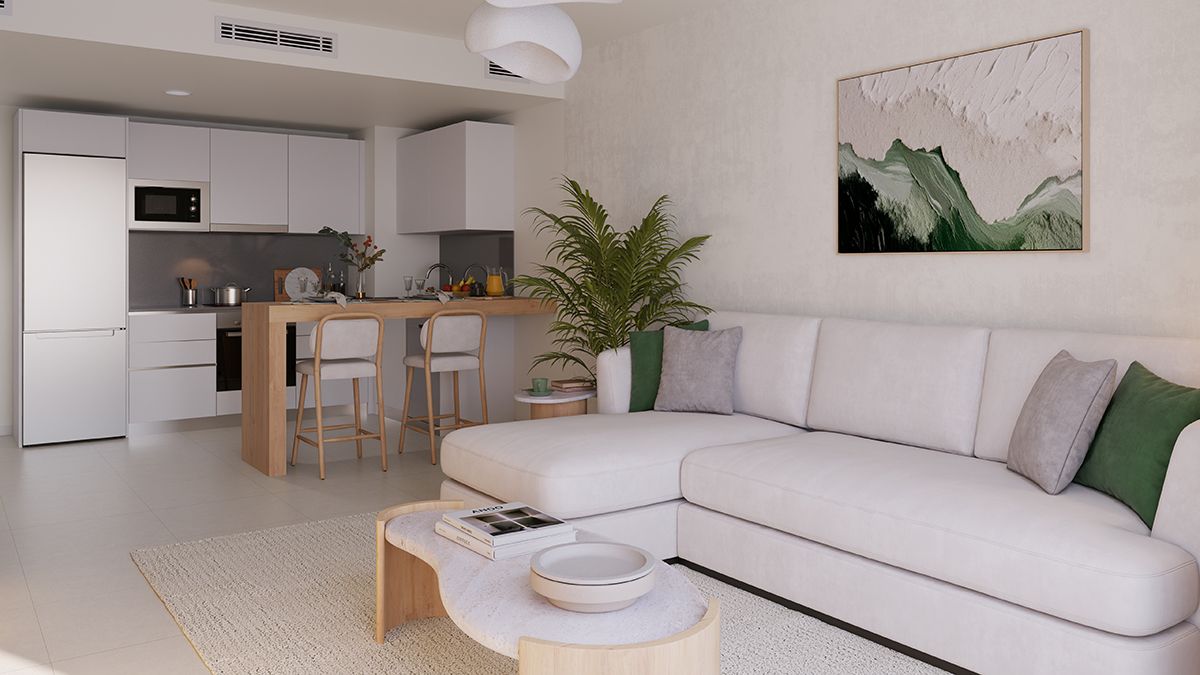 Private solarium terrace in new-build penthouse, Rancho Domingo, Benalmádena